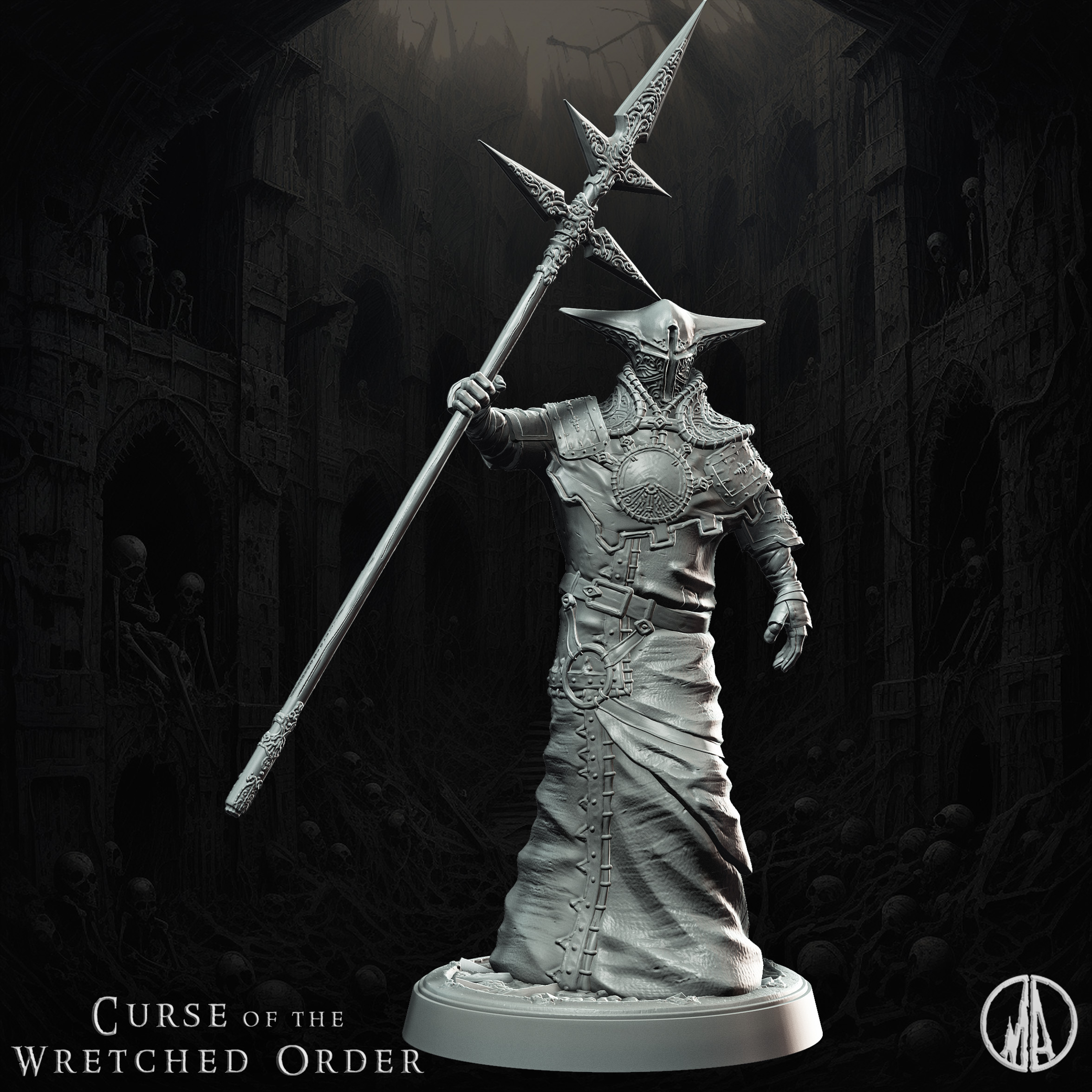 Fallen Crusader - 6 Poses - Curse of the Wretched Order by Monolith Arts - Image 2