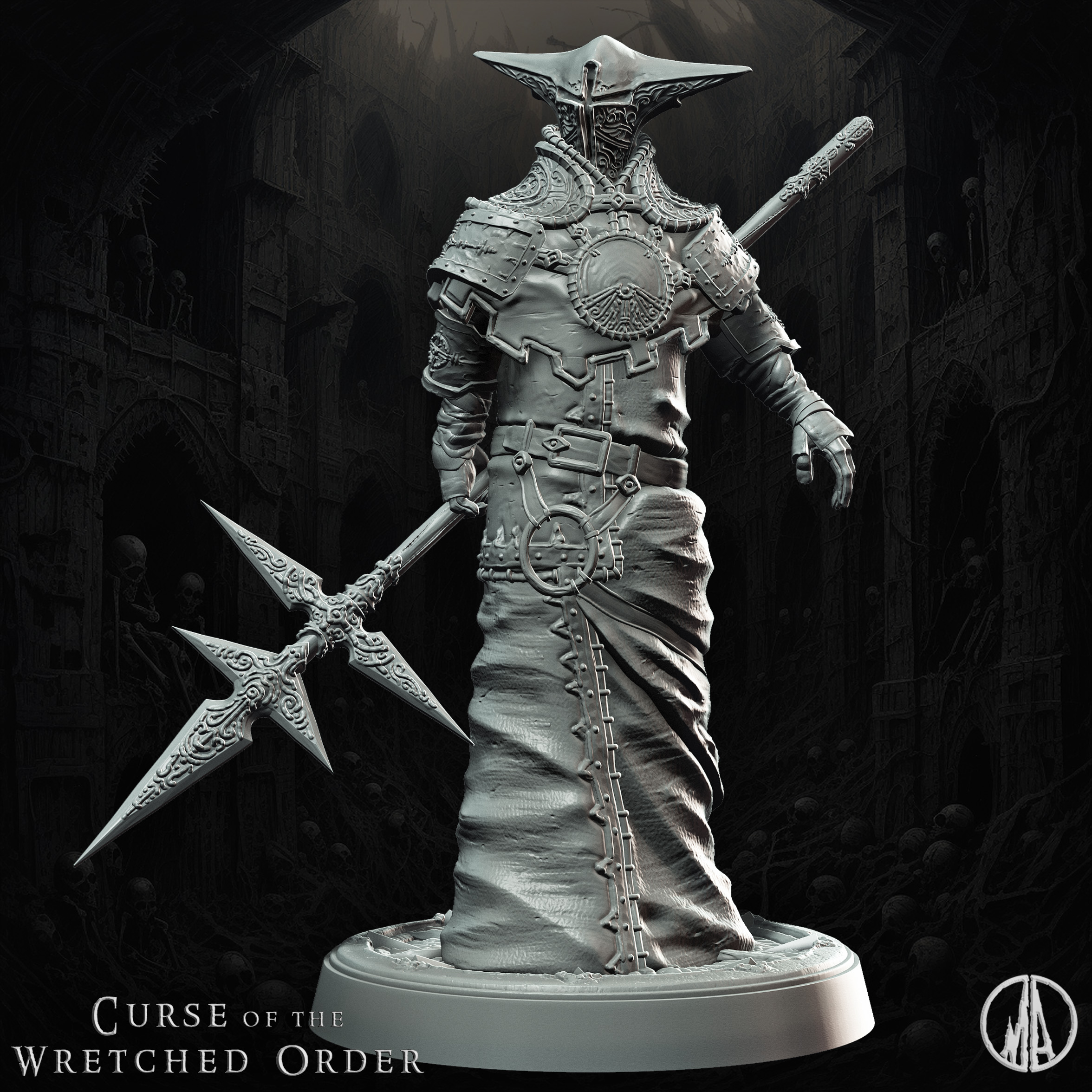 Fallen Crusader - 6 Poses - Curse of the Wretched Order by Monolith Arts - Image 5