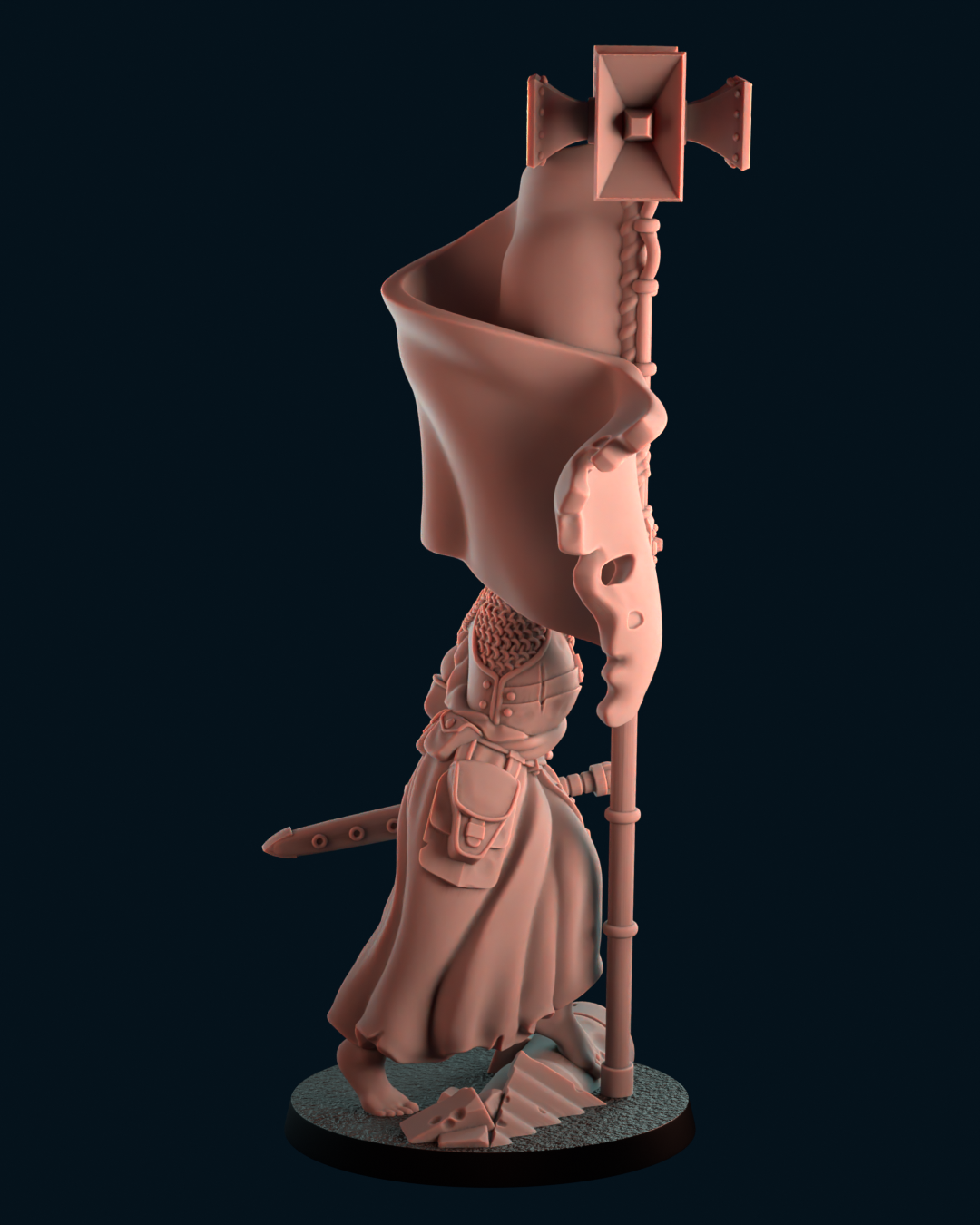 The Hollow War - Warrior Saint by koolkiwi Miniatures - Image 5
