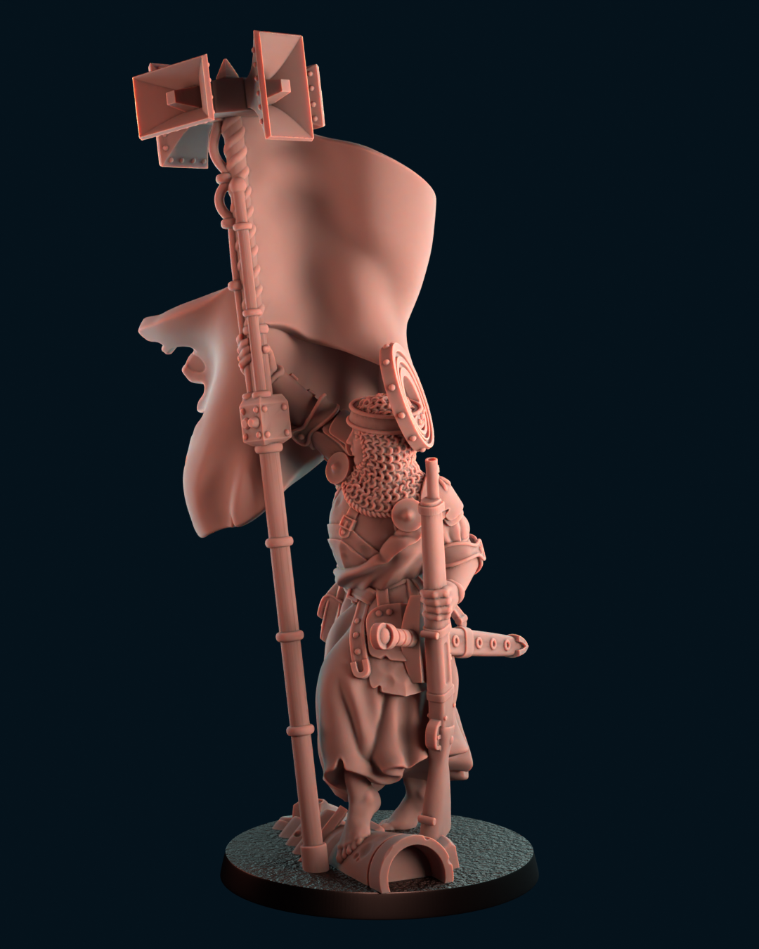 The Hollow War - Warrior Saint by koolkiwi Miniatures - Image 3