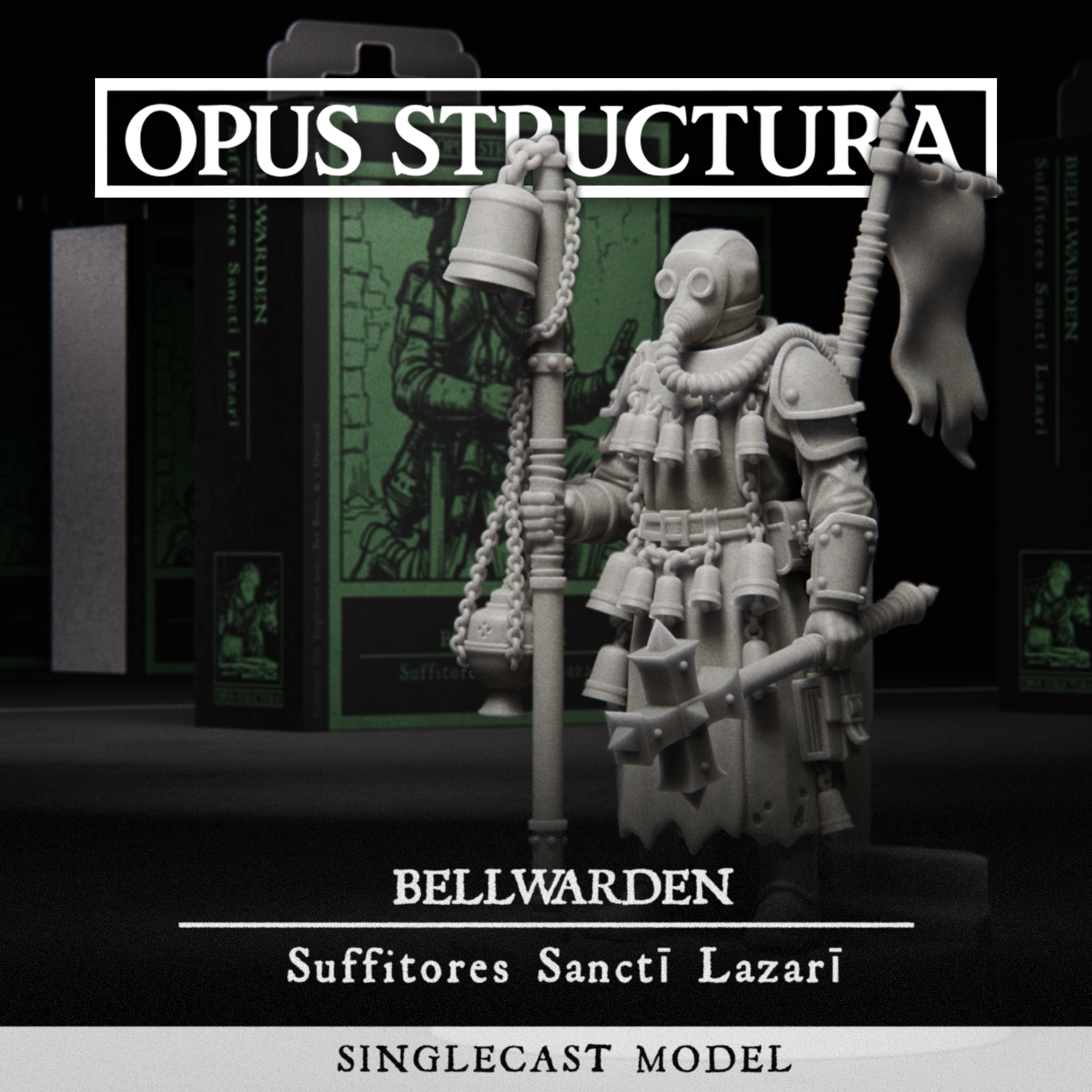 The Bellwarden by Opus Structura, is a proxy for Combat Medic, Trench Cleric, War Prophet, in The Principality of New Antioch, Trench Pilgrims.