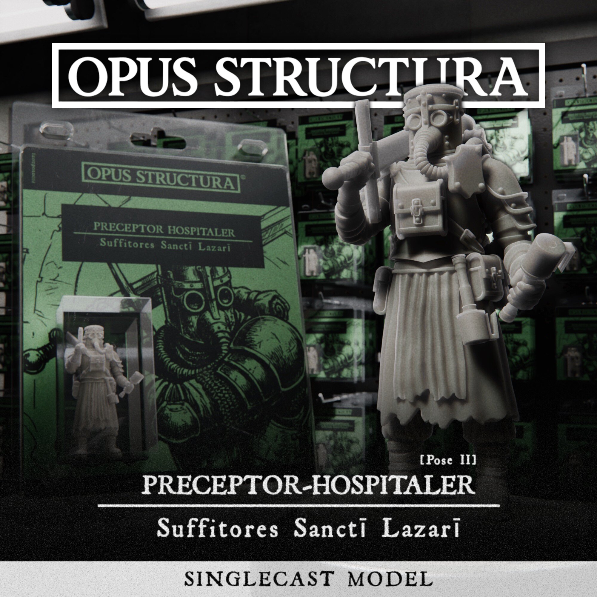 The Preceptor-Hospitaler (Singlecast Pose II) by Opus Structura, is a proxy for Eire Lieutenant, Highland Lieutenant, Lieutenant, in The Principality of New Antioch.