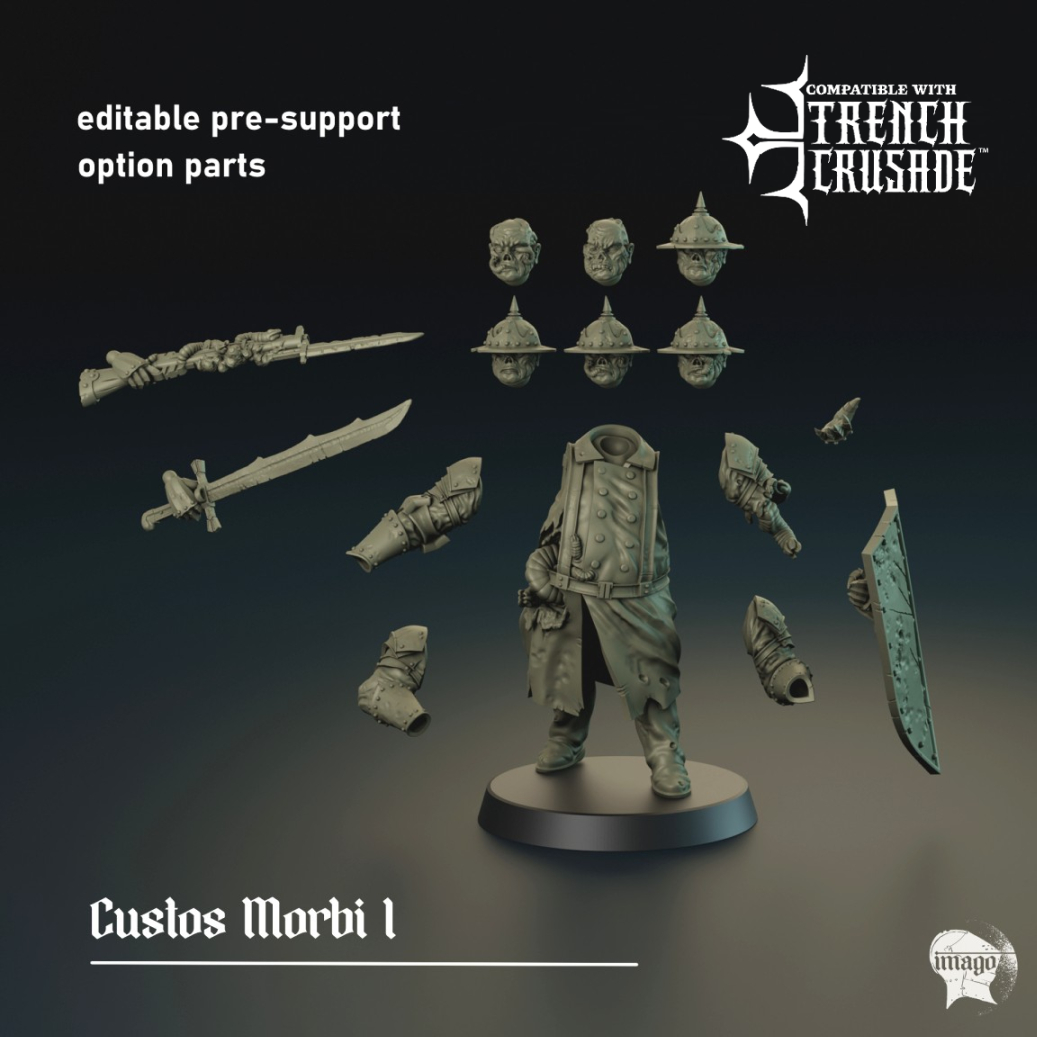 Modular Custos Morbi 1 (pre-supported) by Imago Miniatures - Image 2