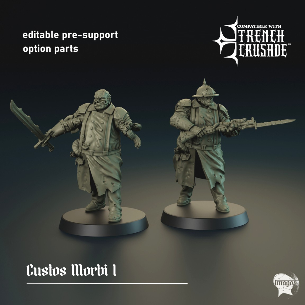 Modular Custos Morbi 1 (pre-supported) by Imago Miniatures - Image 3