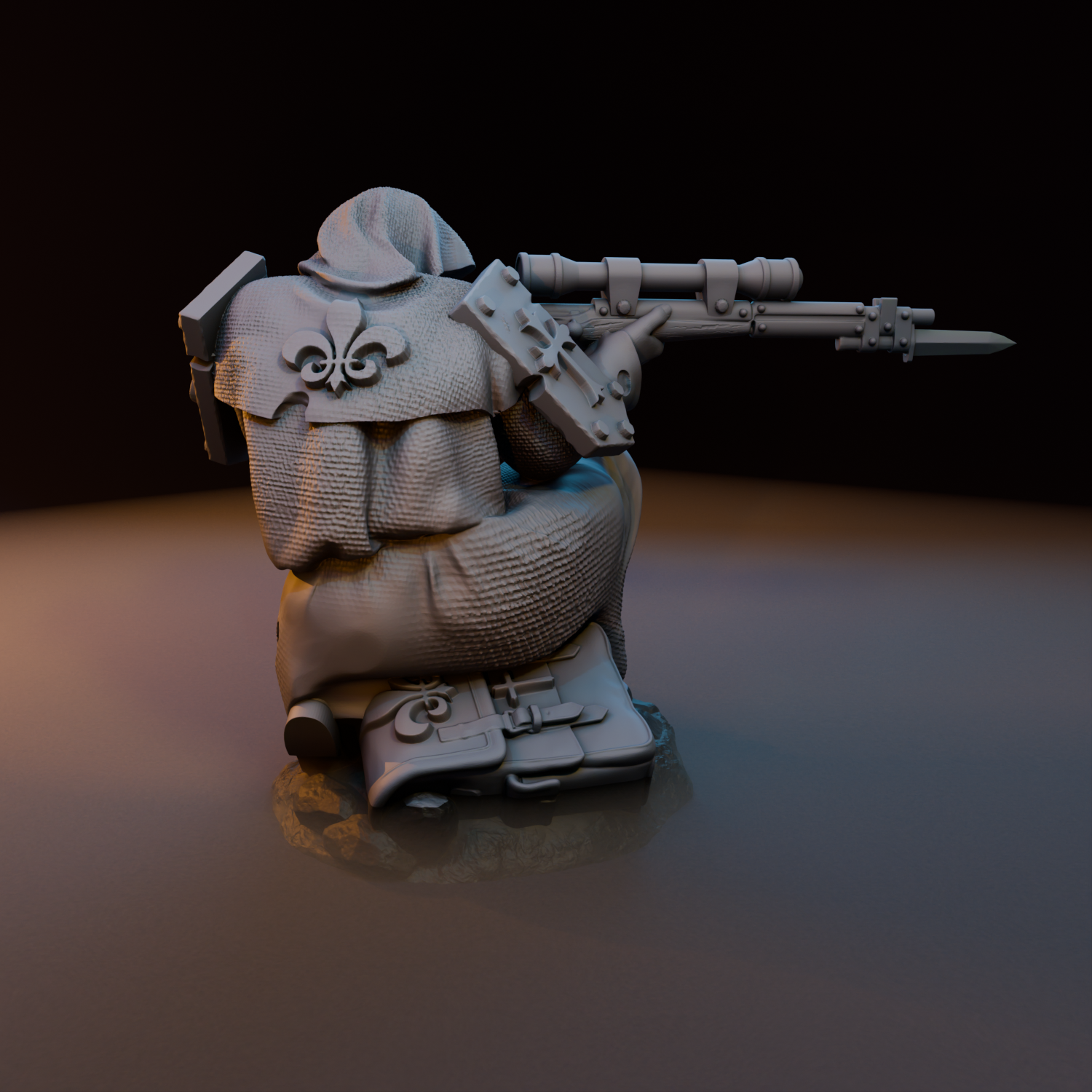 Brotherhood of Golden Lily vol.1 | Sniper Monk by 42studio - Image 2