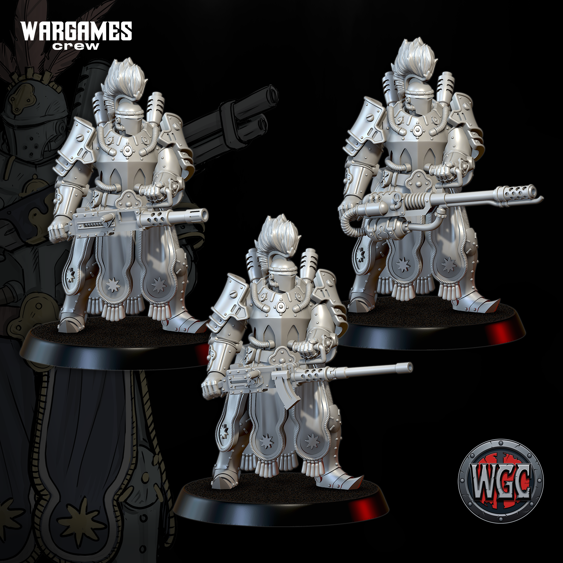 Abissinian Heavy Machine Lionheart #2 by WargamesCrew - Image 4