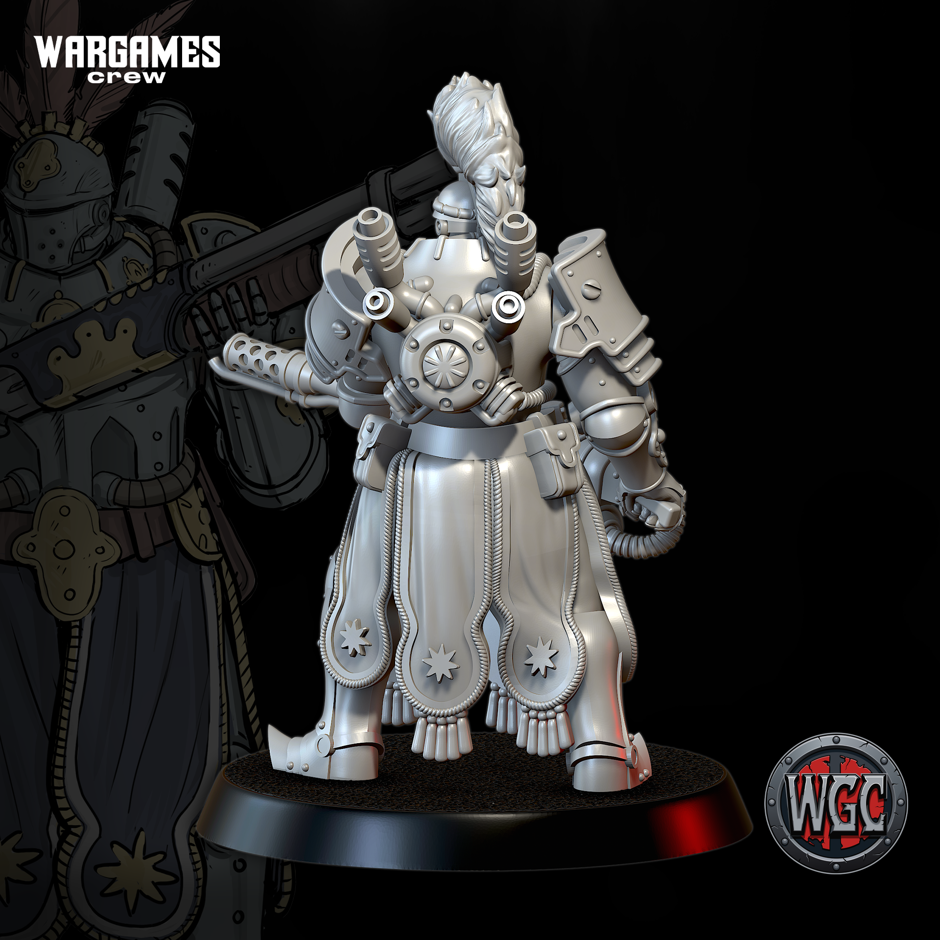 Abissinian Heavy Machine Lionheart #2 by WargamesCrew - Image 2