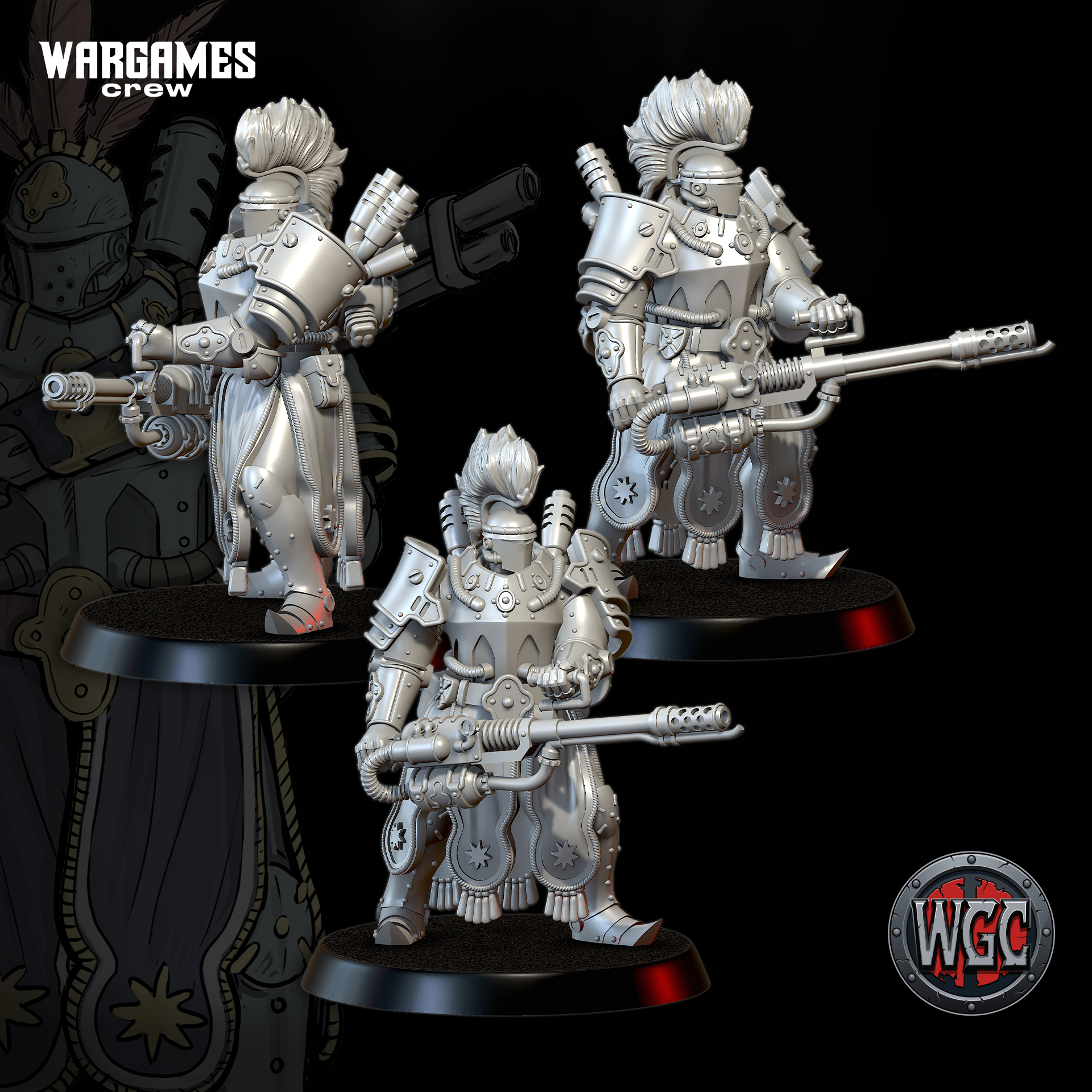 Abissinian Heavy Machine Lionheart #2 by WargamesCrew - Image 5