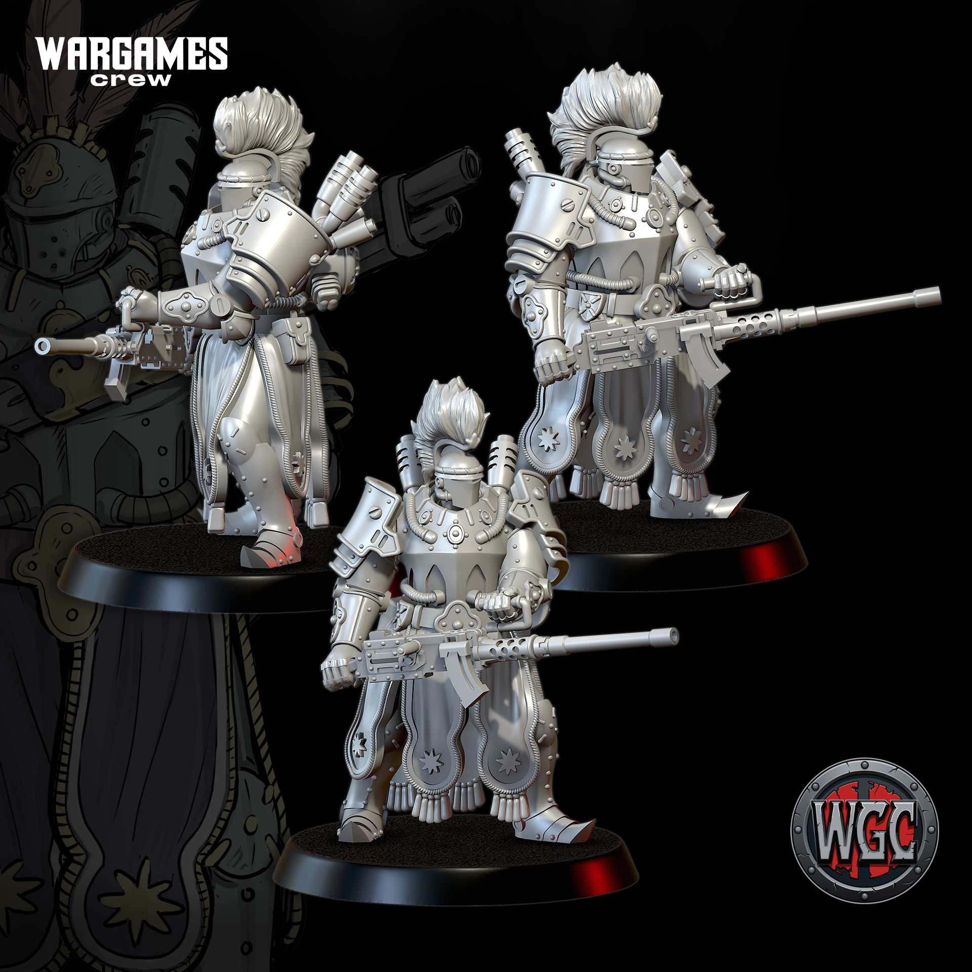 Abissinian Heavy Machine Lionheart #2 by WargamesCrew - Image 3