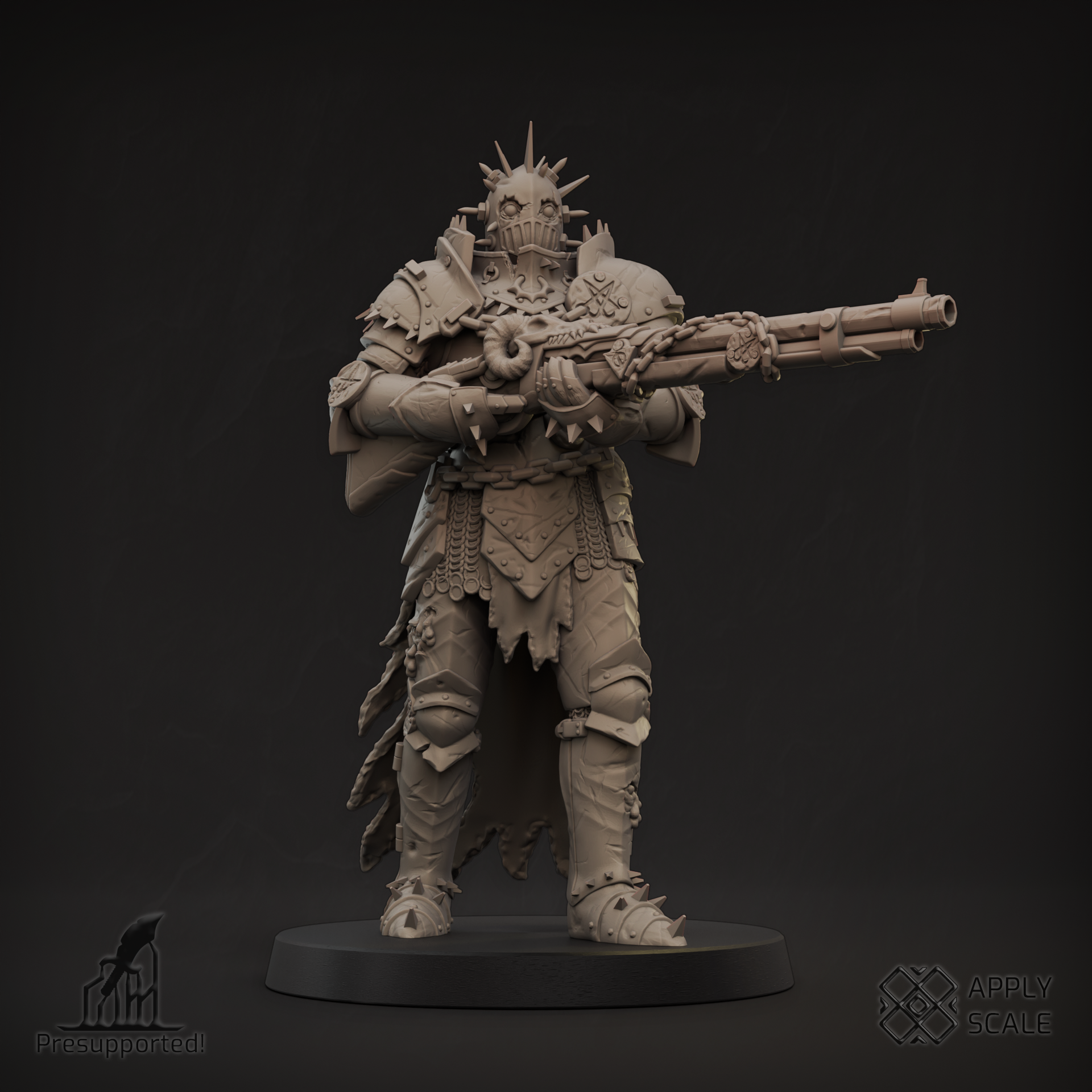 Infernal Knight 3 - Cursed Paladin - Warrior of Hell