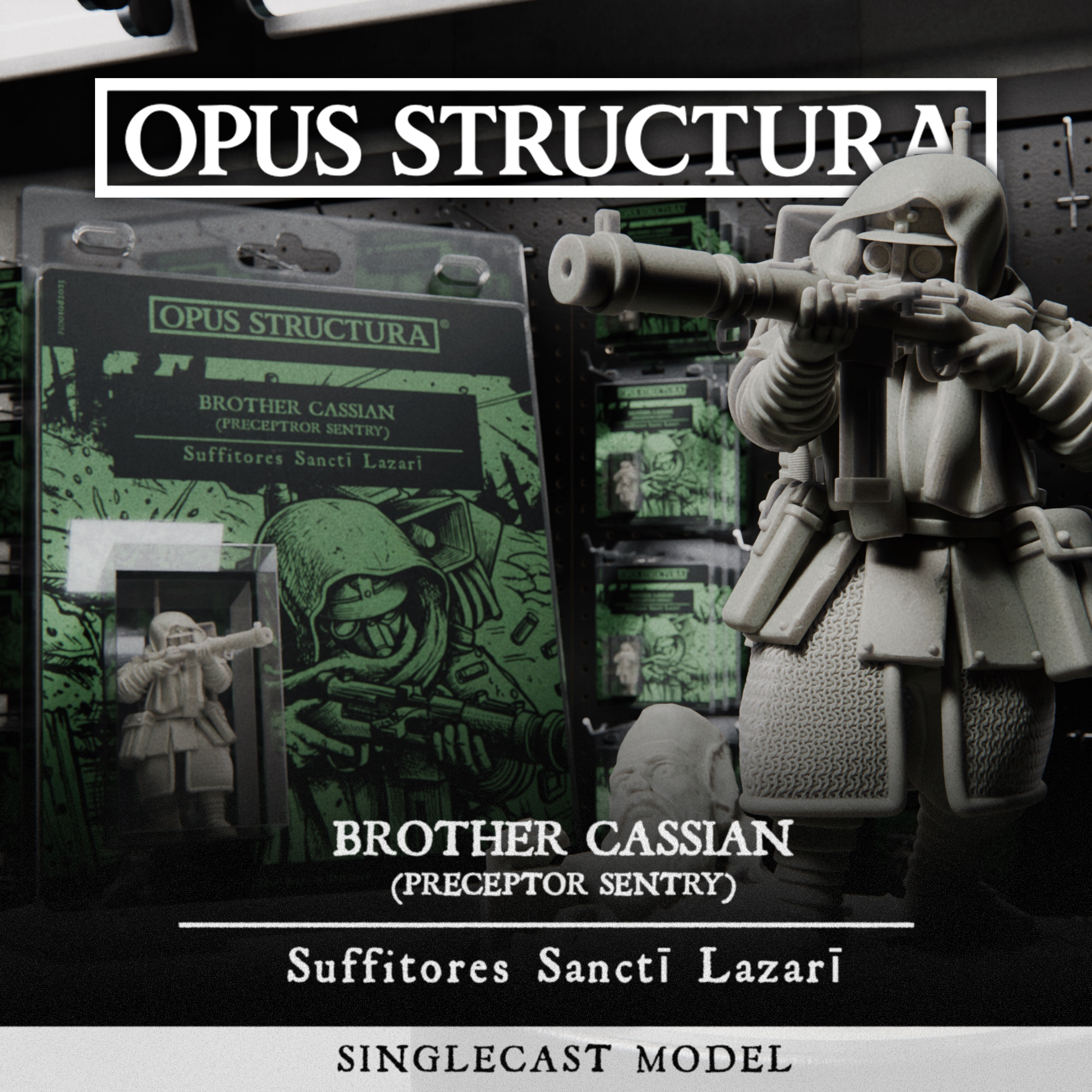 Brother Cassian by Opus Structura, is a proxy for Lieutenant, War Prophet, in The Principality of New Antioch, Trench Pilgrims.