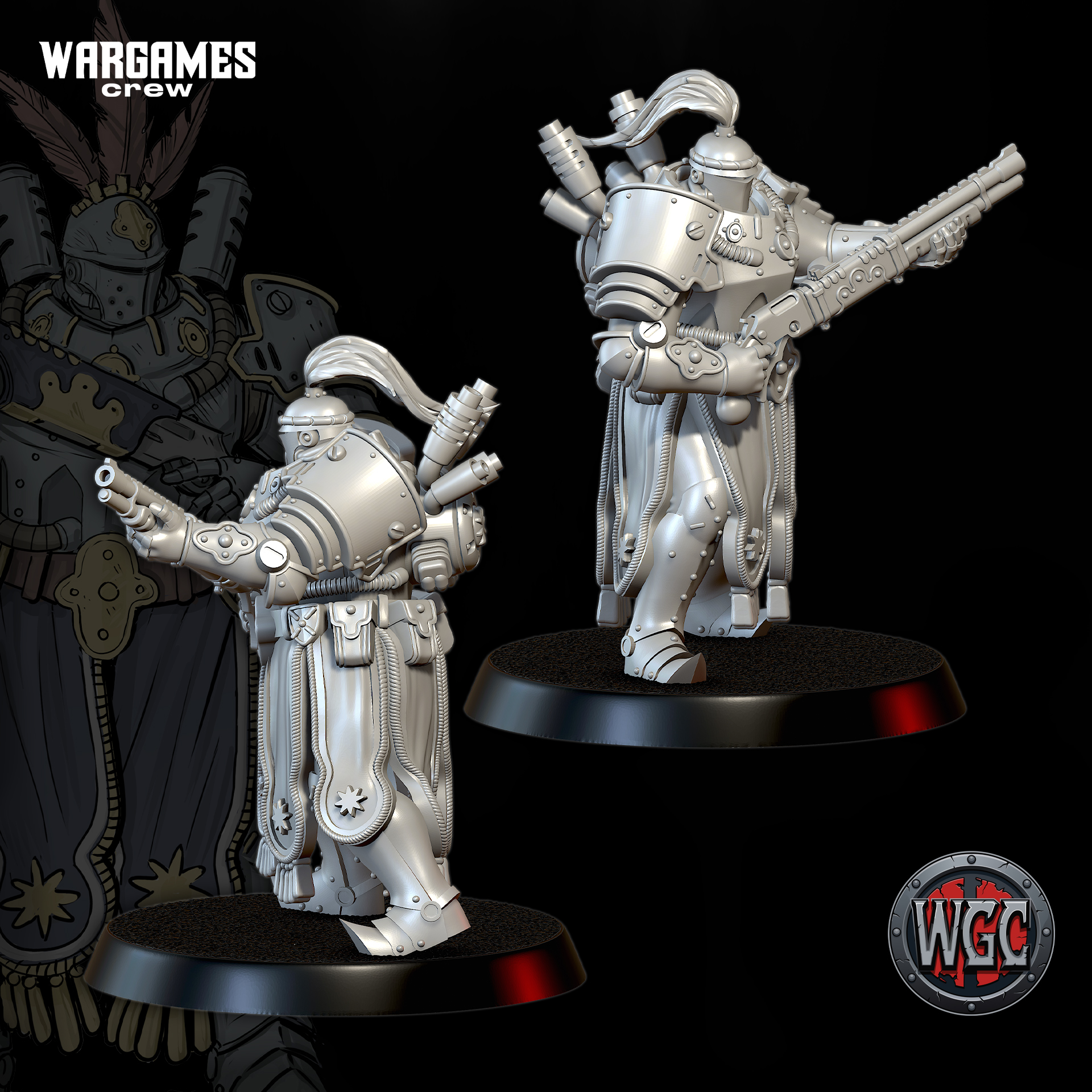 Abissinian Heavy Machine Lionheart #3 by WargamesCrew - Image 4