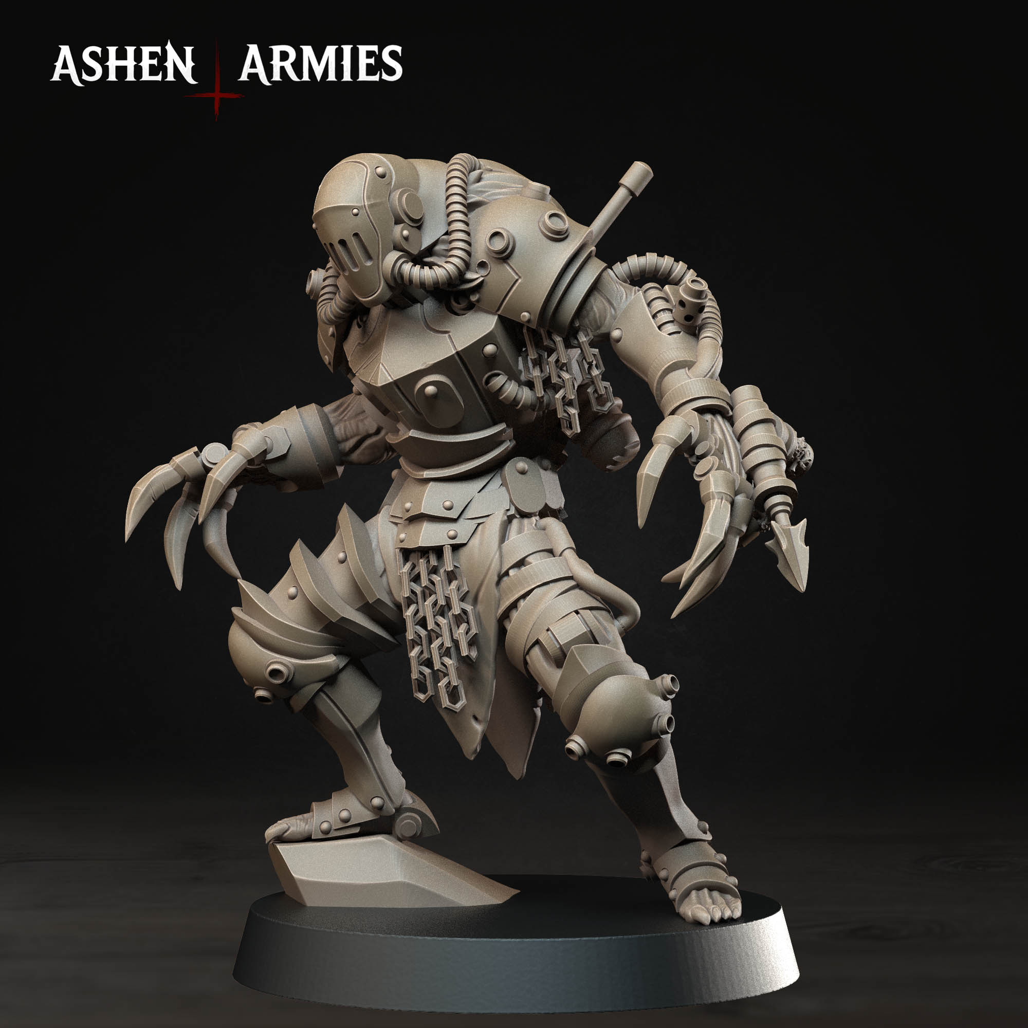 Hellbound Apostasy - Death Commando by Ashen Armies, is a proxy for Death Commando, in Heretic Legion.