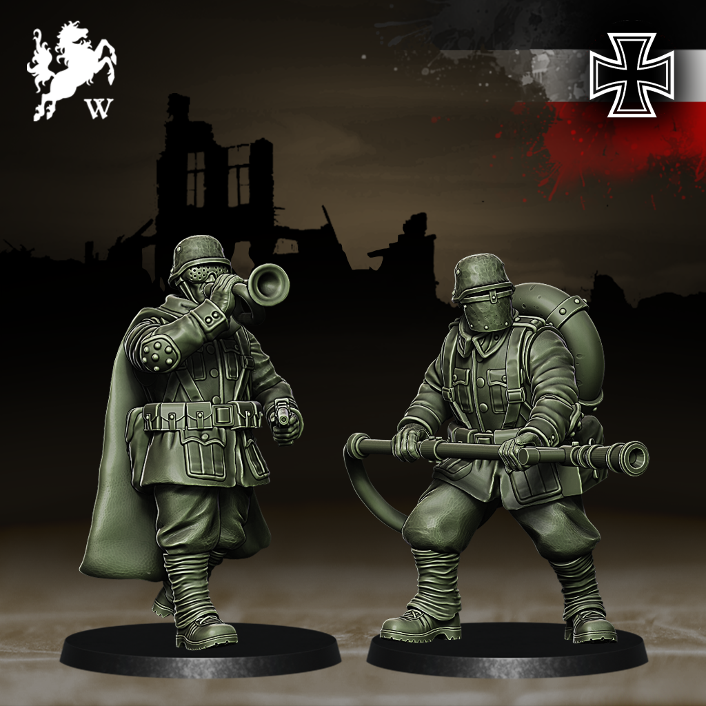Germans - Yeomen Specialists by Westfalia Miniatures, is a proxy for Yeoman, in The Principality of New Antioch.