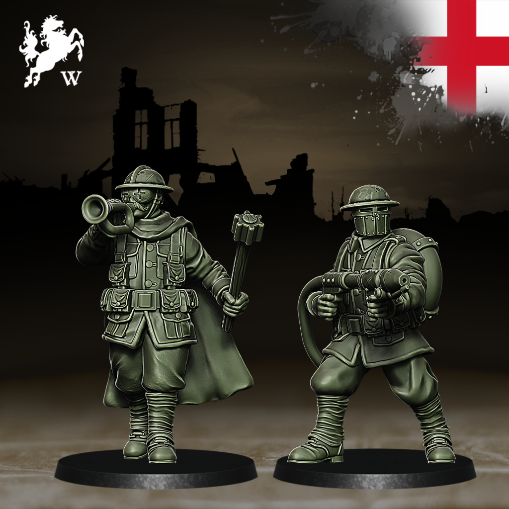 England - Yeomen Specialists by Westfalia Miniatures, is a proxy for Yeoman, in The Principality of New Antioch.