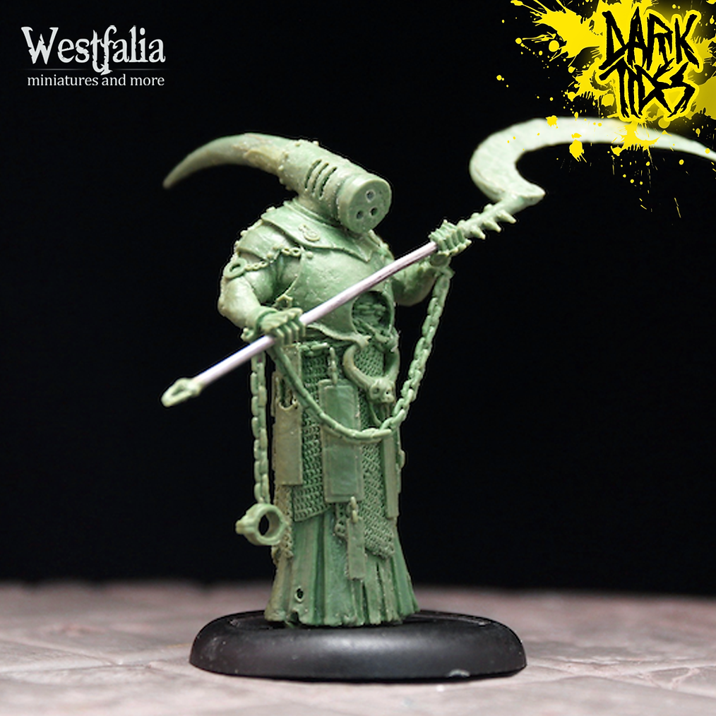 Krankheit by Westfalia Miniatures, is a proxy for Anointed Heavy Infantry, Hell Knight, Heretic Priest, Heretic Priest of Mammon, Plague Knight, in Court of the Seven Headed Serpent, Cult of the Black Grail, Heretic Legion.