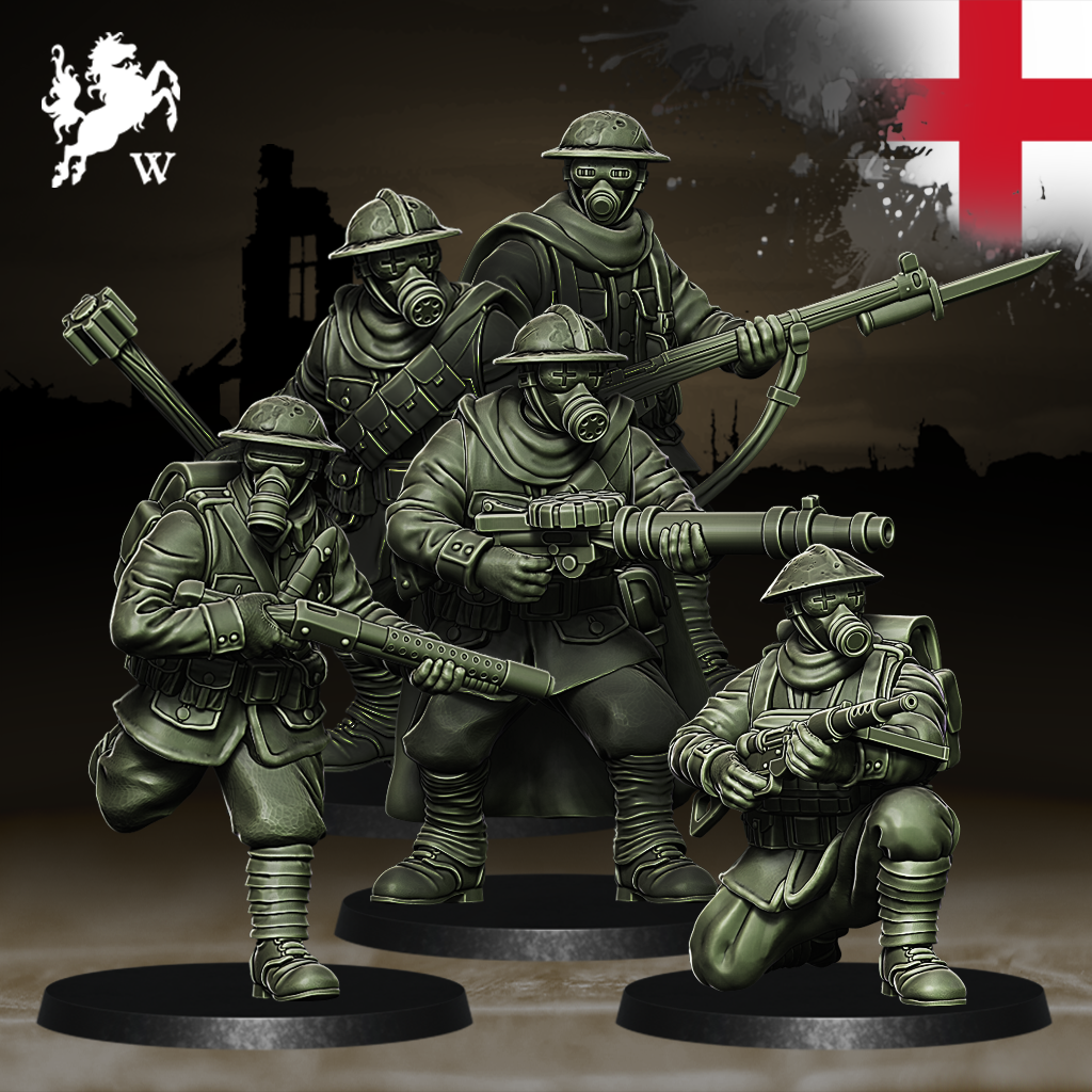England - Yeomen by Westfalia Miniatures, is a proxy for Yeoman, in The Principality of New Antioch.