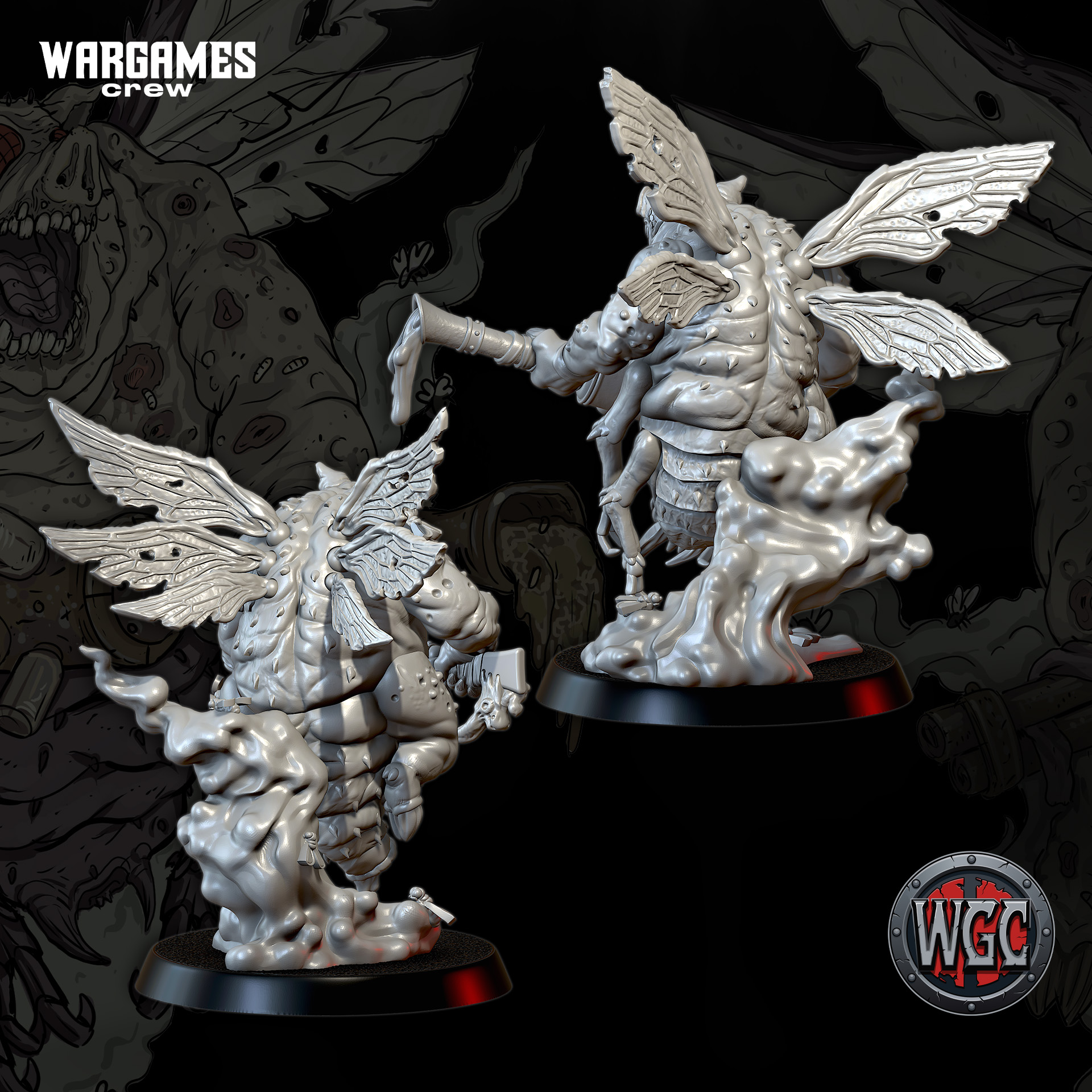 Funeral Fly Heralds x2 by WargamesCrew - Image 2