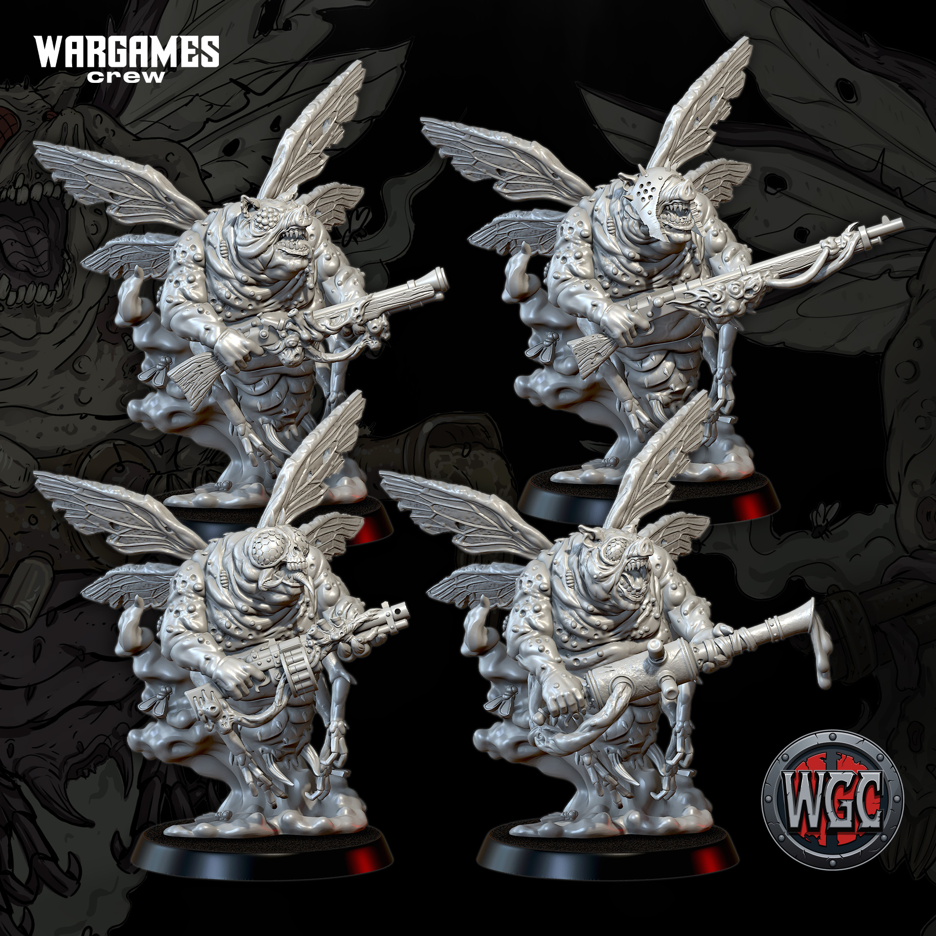 Funeral Fly Heralds x2 by WargamesCrew - Image 4