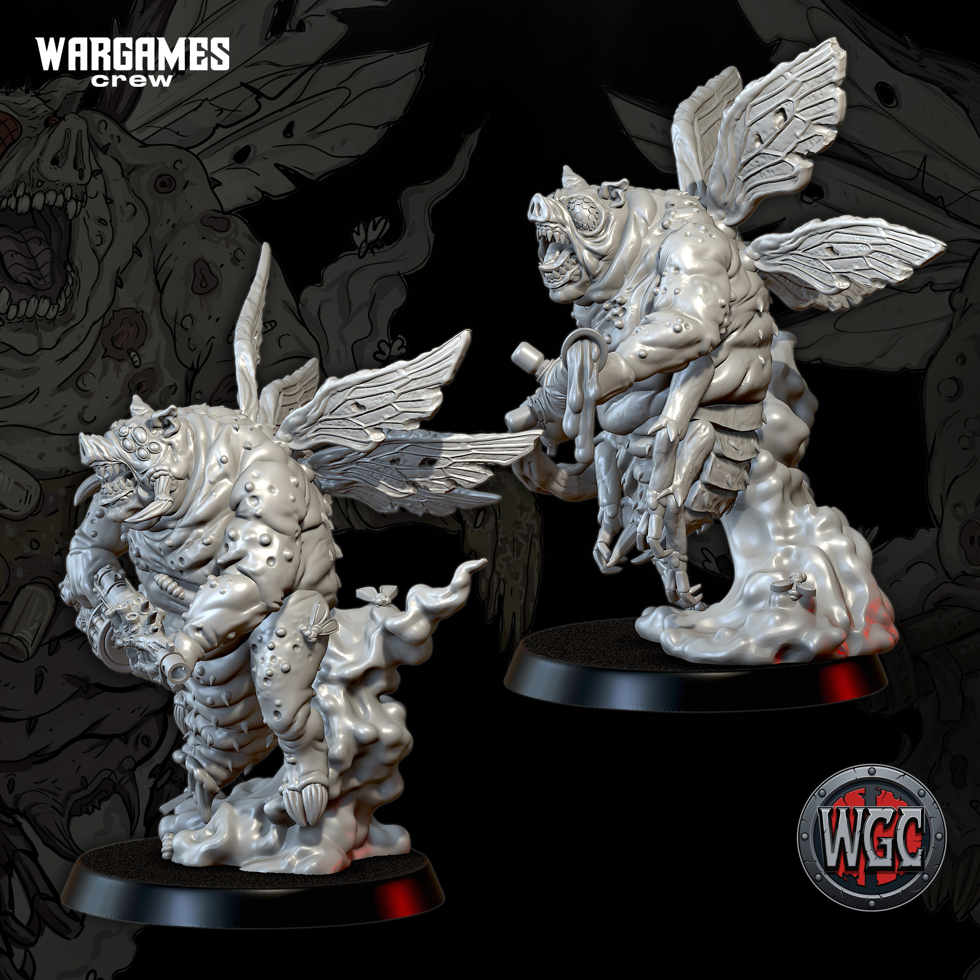 Funeral Fly Heralds x2 by WargamesCrew - Image 5