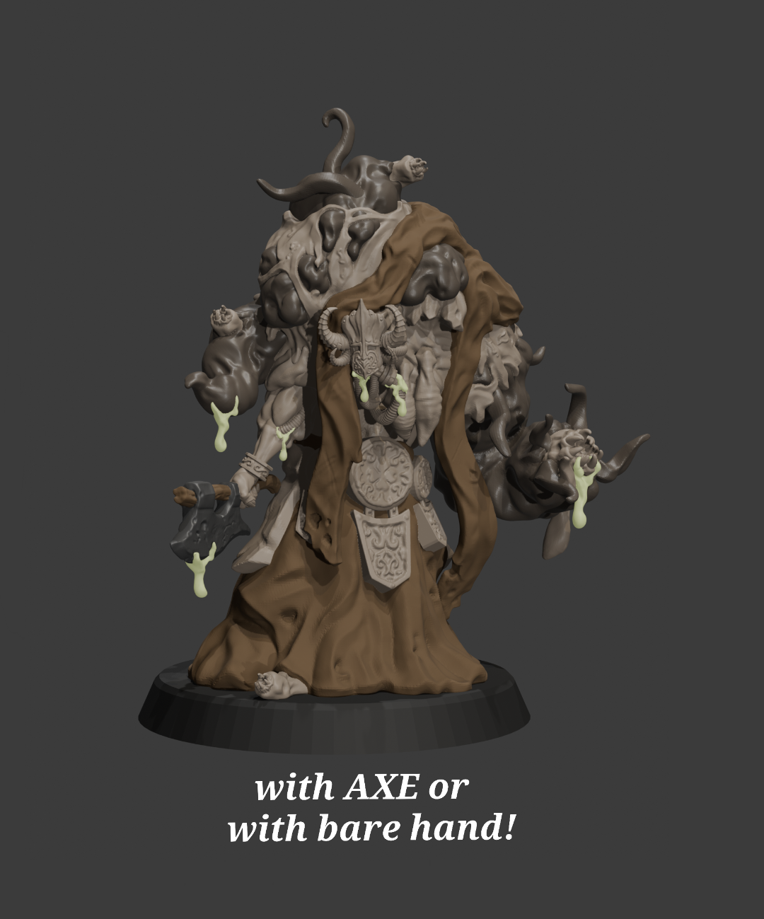 Lord of Leeches, (trench crusade - proxy, Lord of tumors) by DWARFSMINIS, is a proxy for Lord of Tumors, in Cult of the Black Grail.