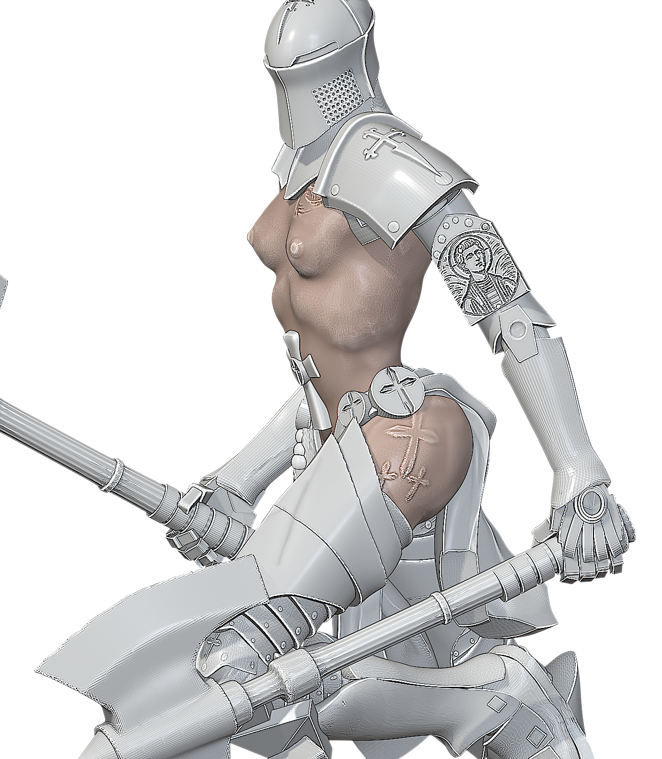 Stigmatic nun in trench crusade. by Jorge PS4, is a proxy for Stigmatic Nun, in Trench Pilgrims.