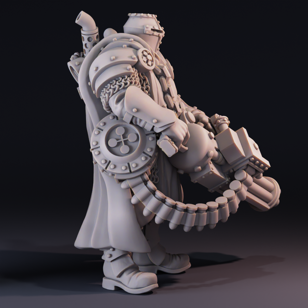 Mechanized Heavy Infantry McGewan, New Antioch Soldier for Trench Crusade by Michael Evans - Image 2