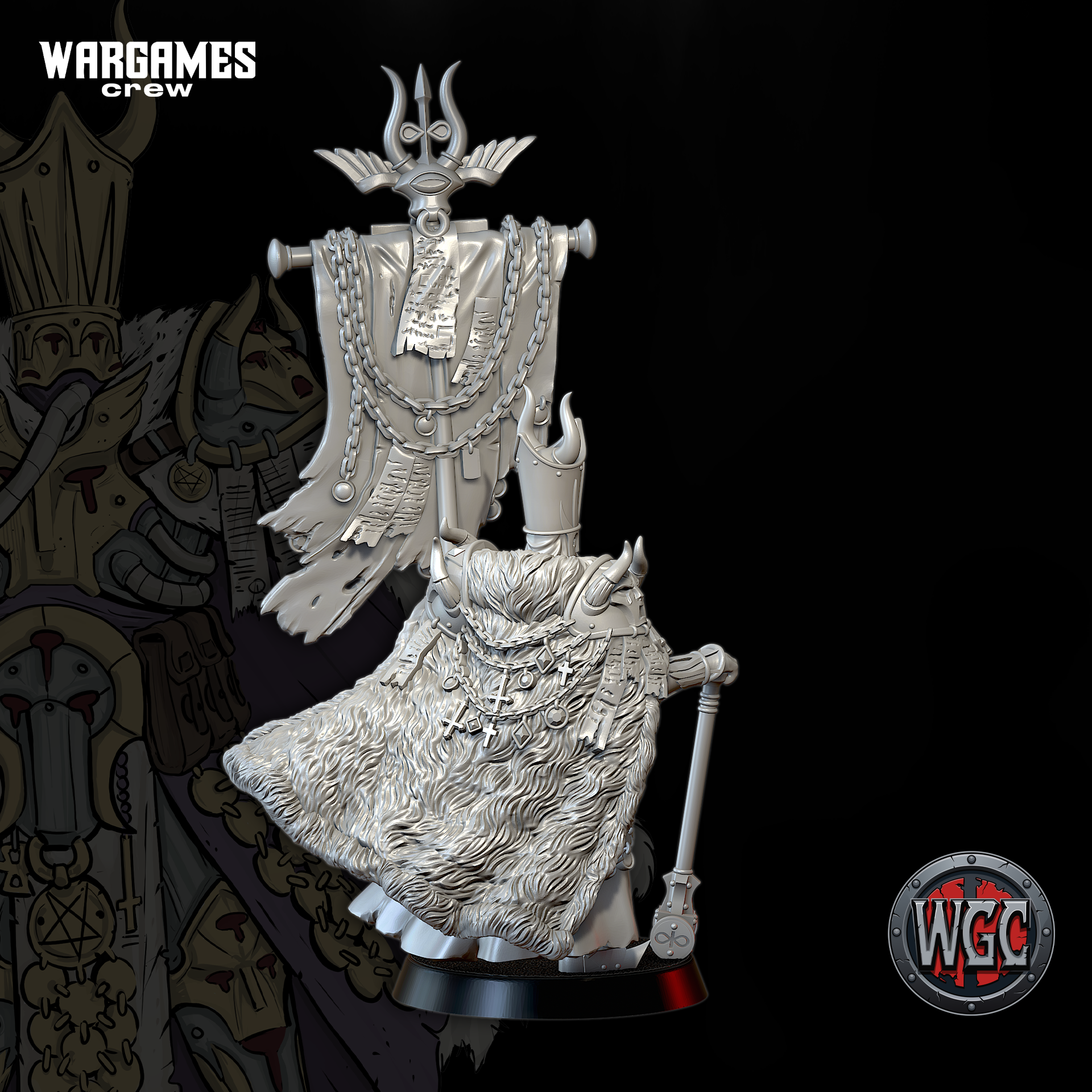 Gilded Consecrated in Corrupted Armour by WargamesCrew - Image 2