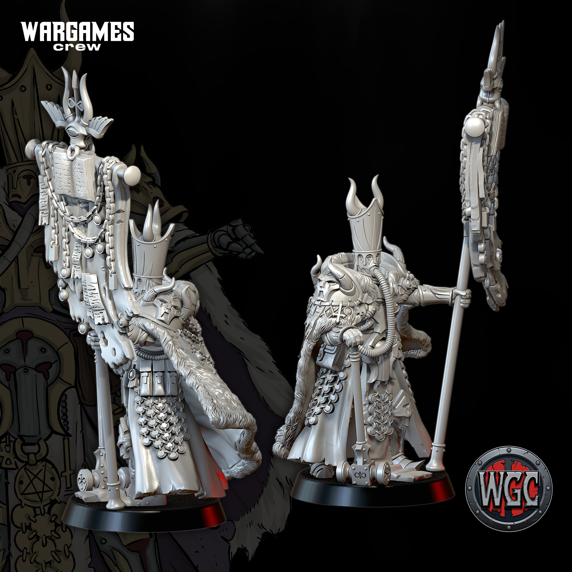 Gilded Consecrated in Corrupted Armour by WargamesCrew - Image 4