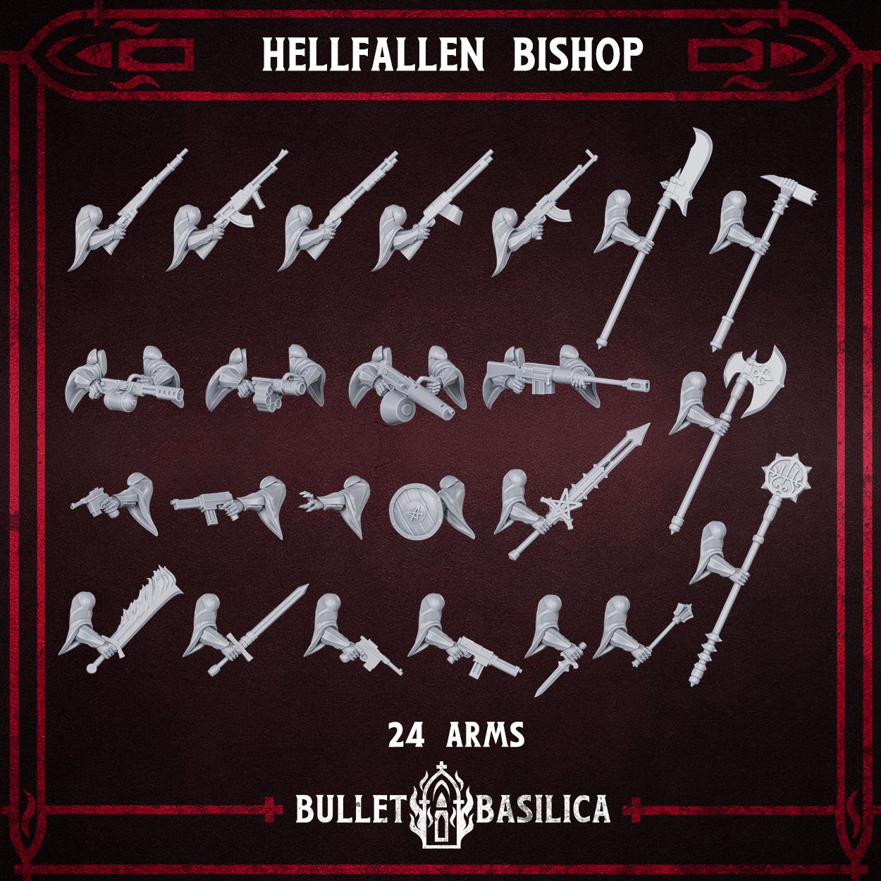 Hellfallen Bishop (HQ) by Bullet Basilica - Image 5