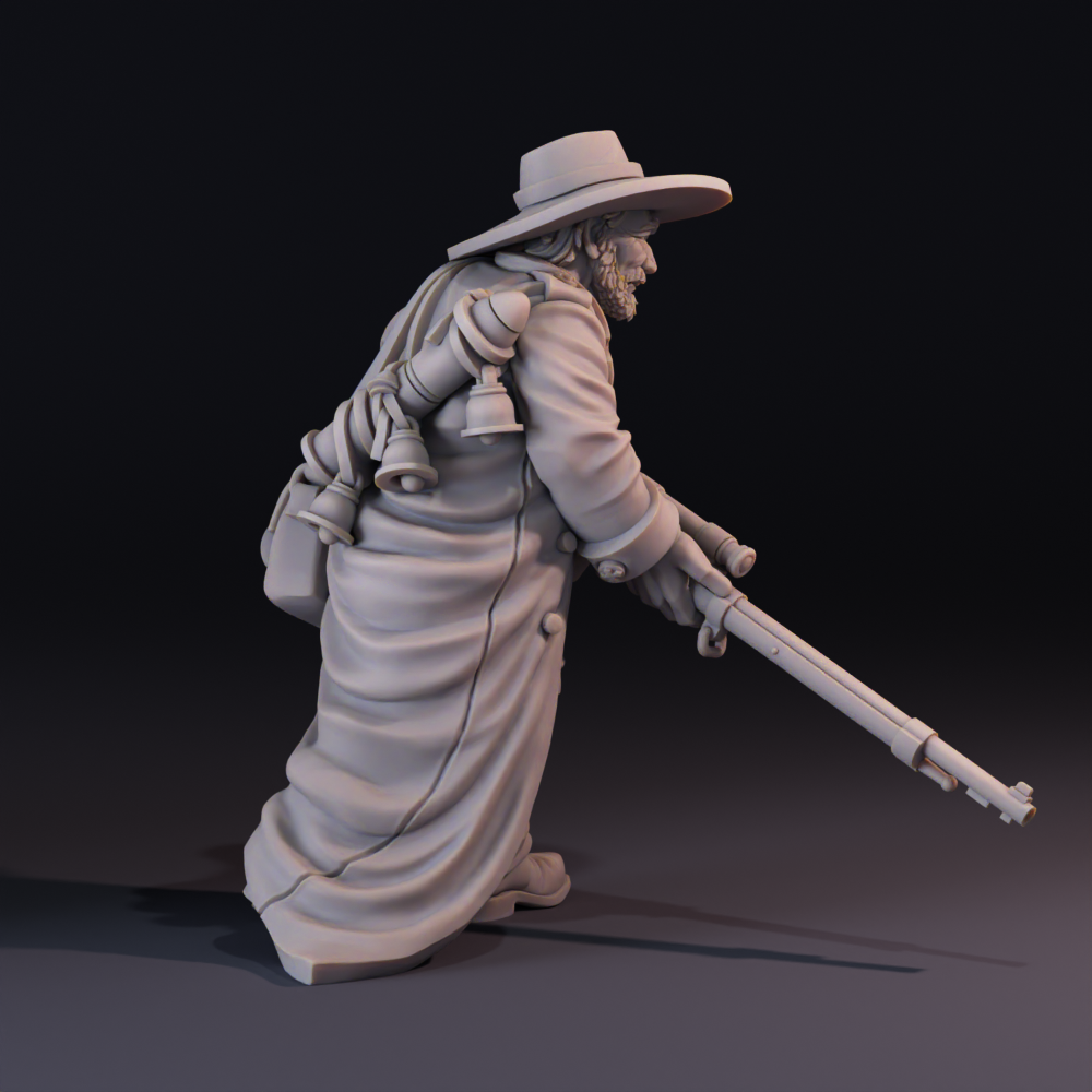 Sniper Priest Thorne, New Antioch Soldier for Trench Crusade by Michael Evans - Image 2