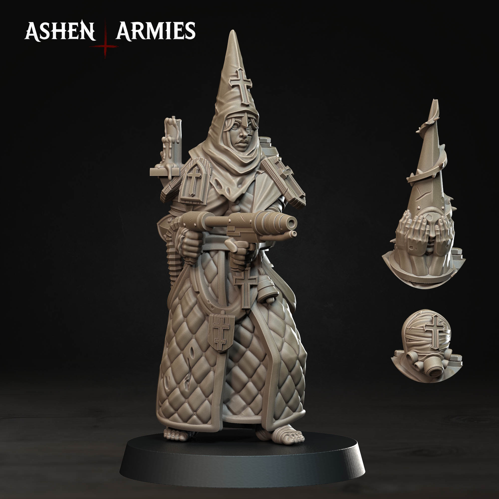 Bleeding Procession - Trench Pilgrims (6 Models) (22 Vers.) by Ashen Armies - Image 3