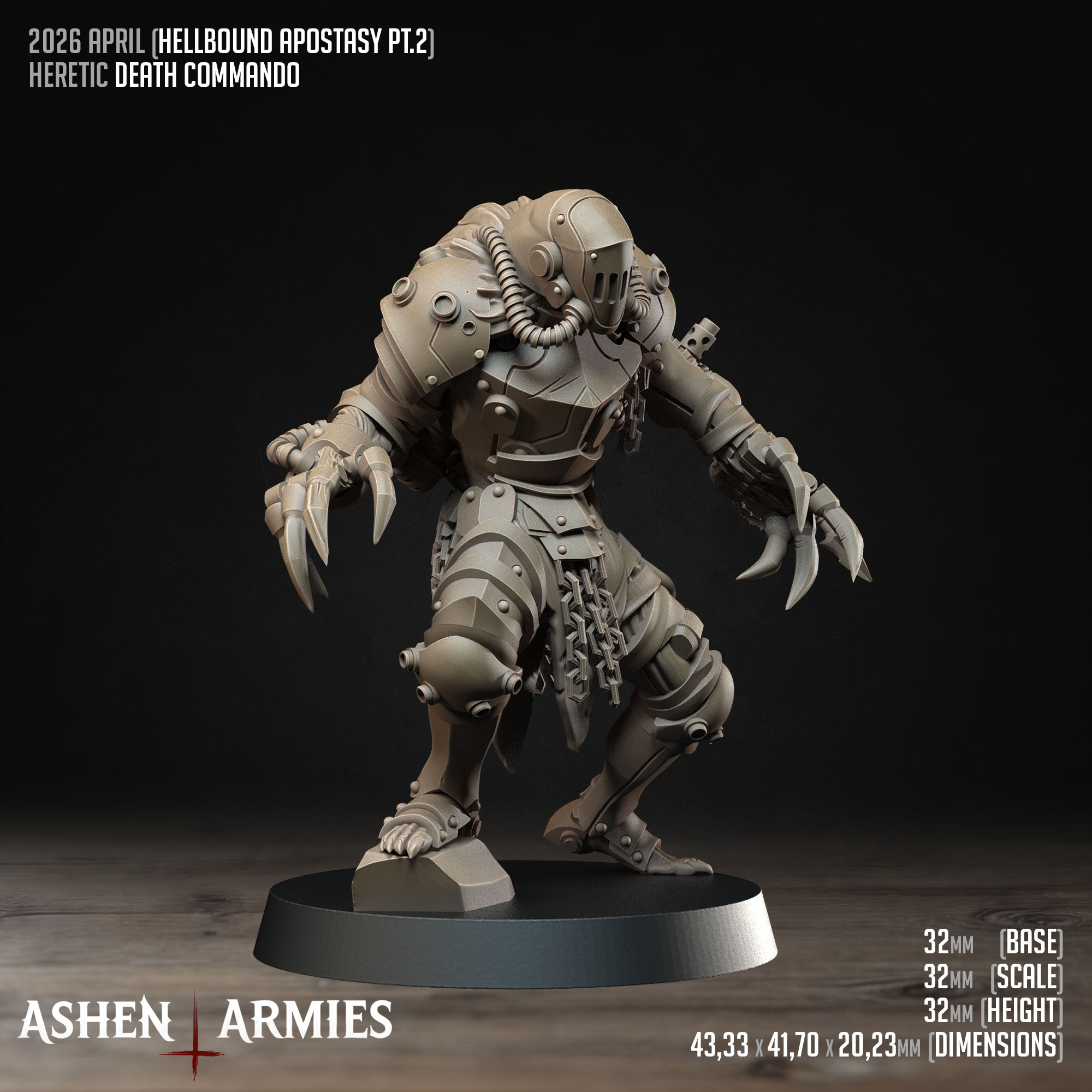 Hellbound Apostasy - Death Commando by Ashen Armies - Image 2