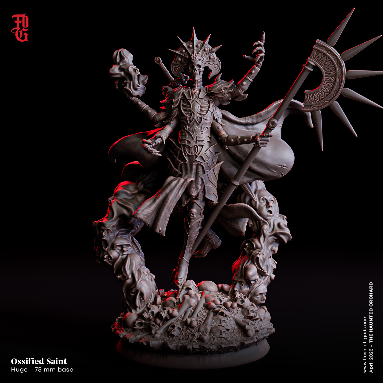 Ossified Saint - Trench Crusade STL File | The STL Trenches