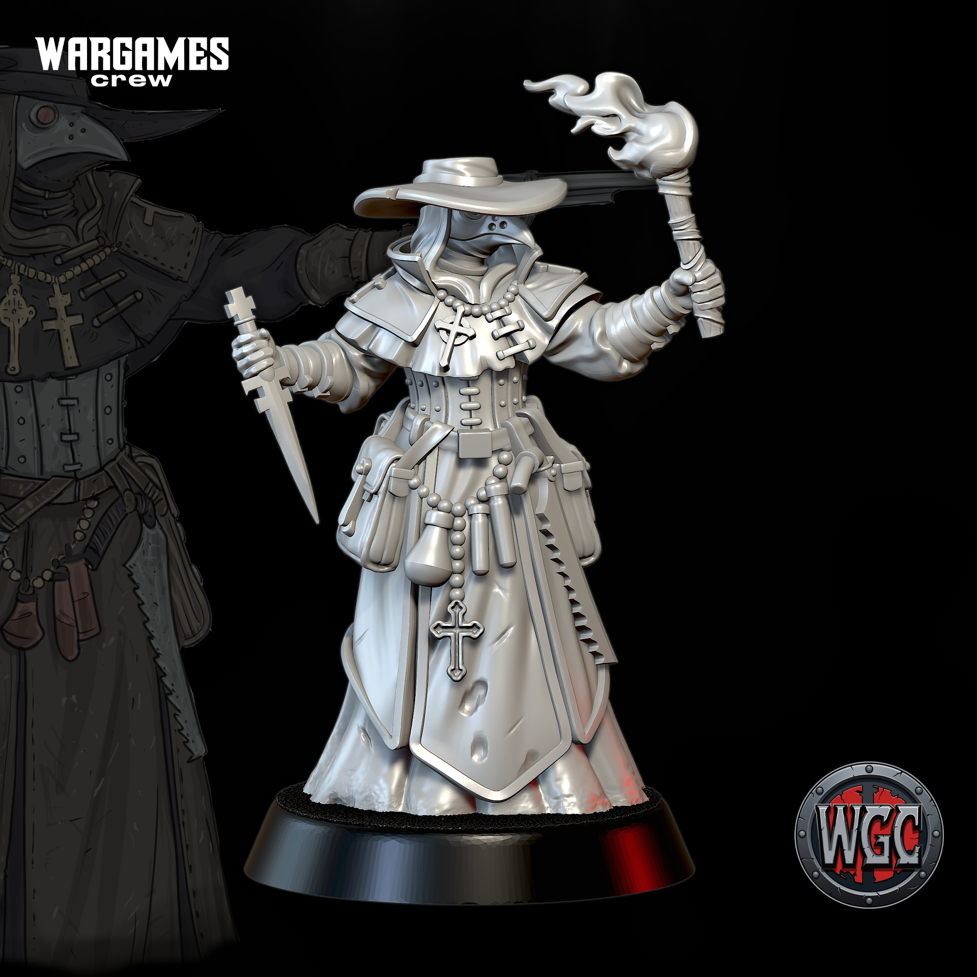 Medic of Last Attendant by WargamesCrew, is a proxy for Combat Medic, in The Principality of New Antioch.