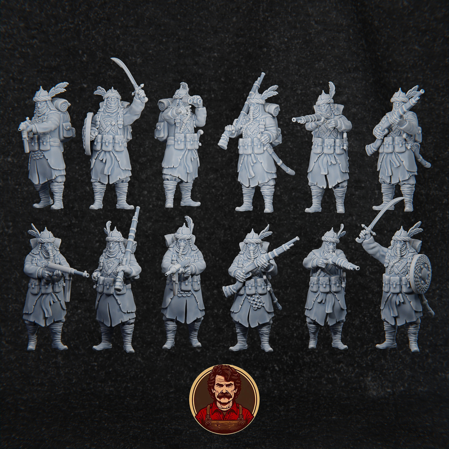 Desert Warriors by MrJarrrrr, is a proxy for Assassin Acolyte, Azeb, in Iron Sultanate.