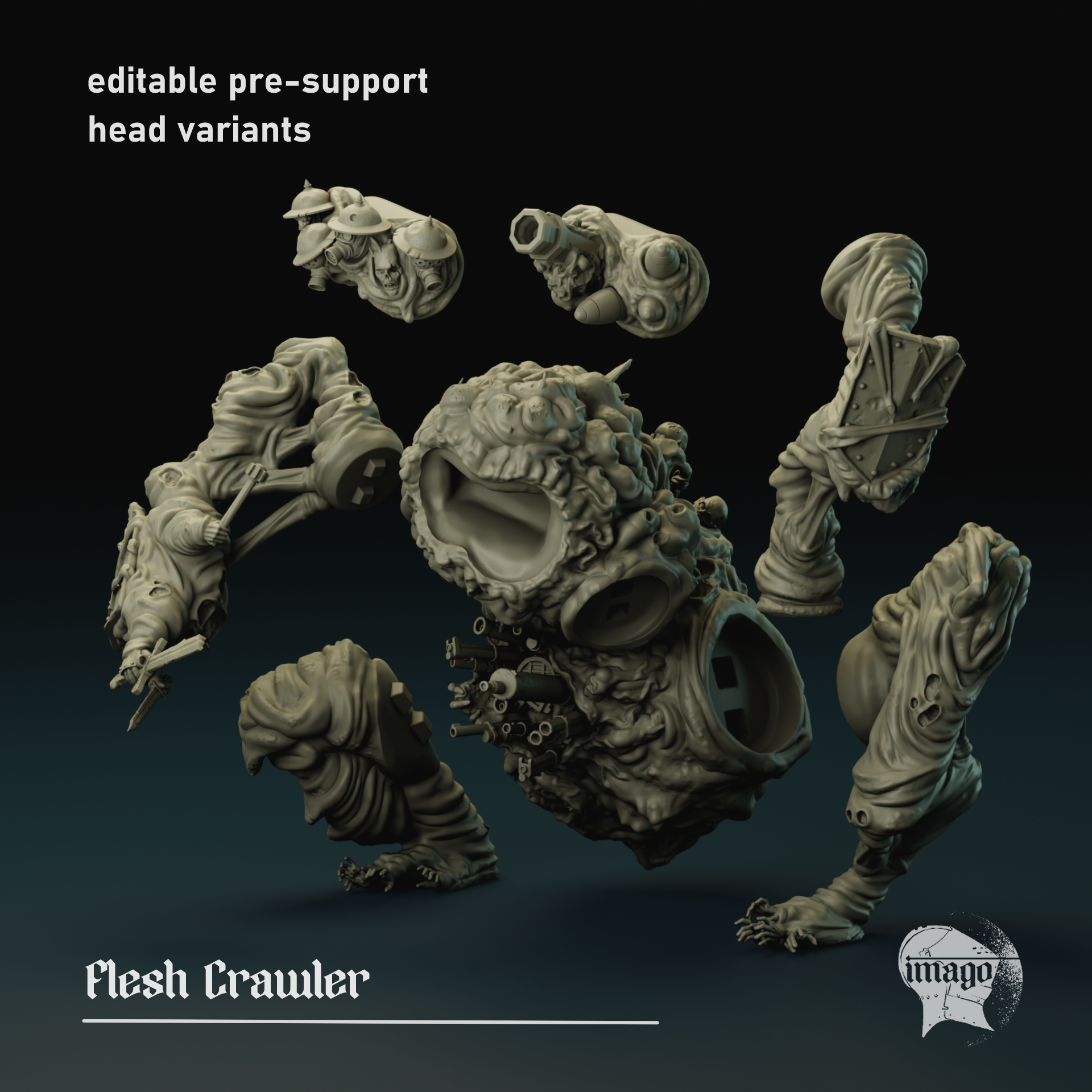 Flesh crawler by Imago Miniatures - Image 5