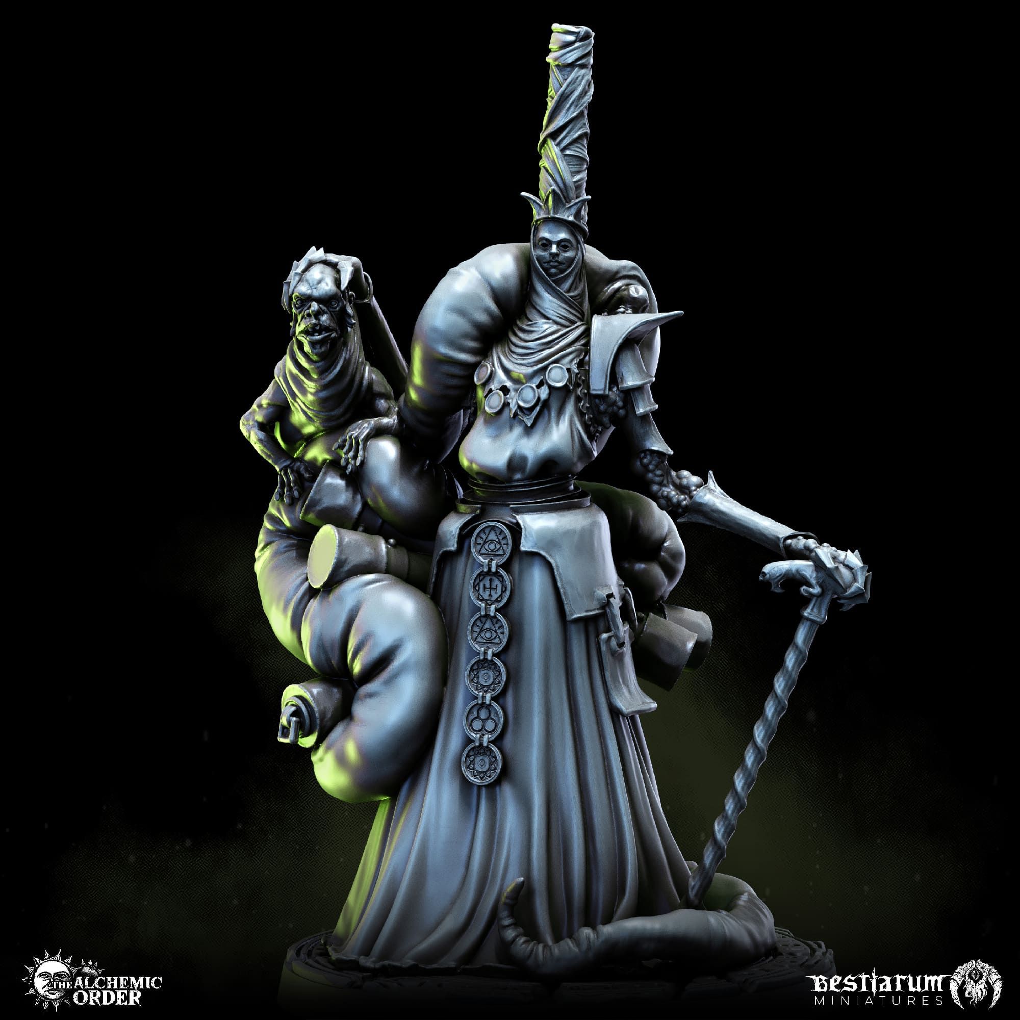 High Alchemist Delphus | Alchemic Order | Cultist by Bestiarum Miniatures - Image 2