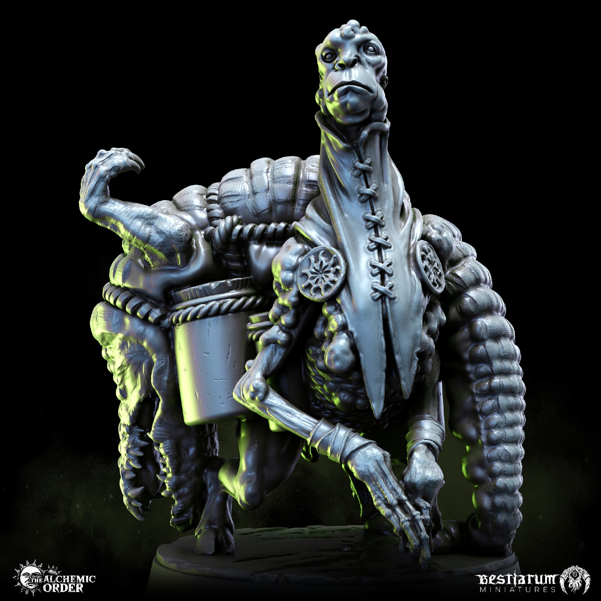 High Alchemist Delphus | Alchemic Order | Cultist - Trench Crusade STL file for Jabirian Alchemist