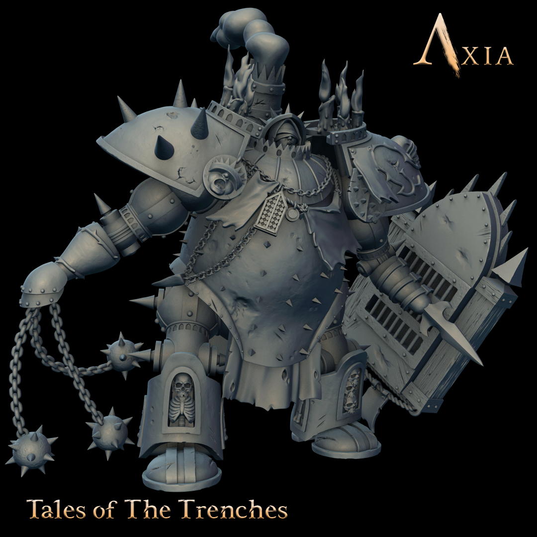 TAX026 - Machina Doloris by Axia - Tales of the Old World, is a proxy for Anchorite Shrine, in Trench Pilgrims.