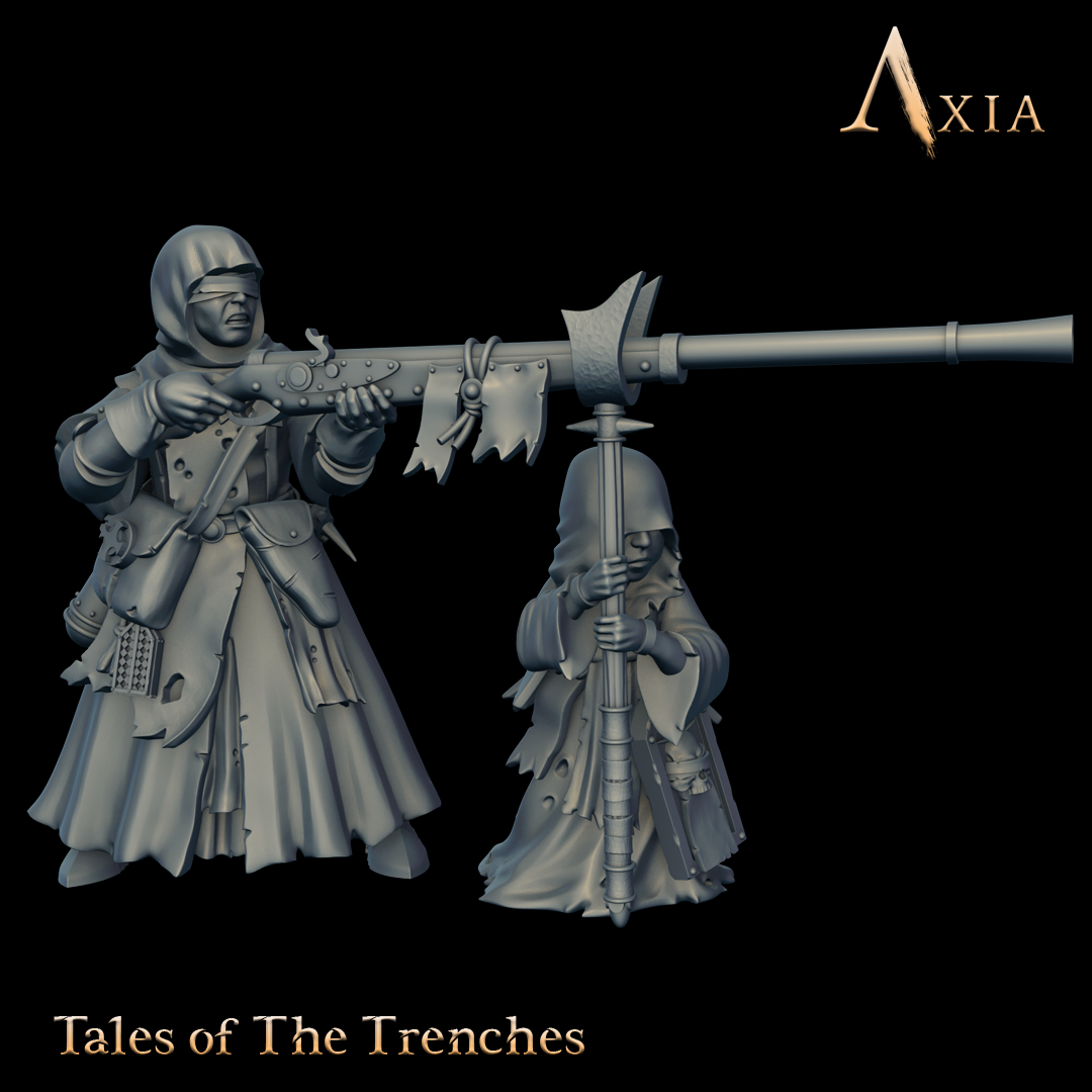 TAX021 - Anti Armour turma by Axia - Tales of the Old World, is a proxy for Trench Pilgrim, in Trench Pilgrims.
