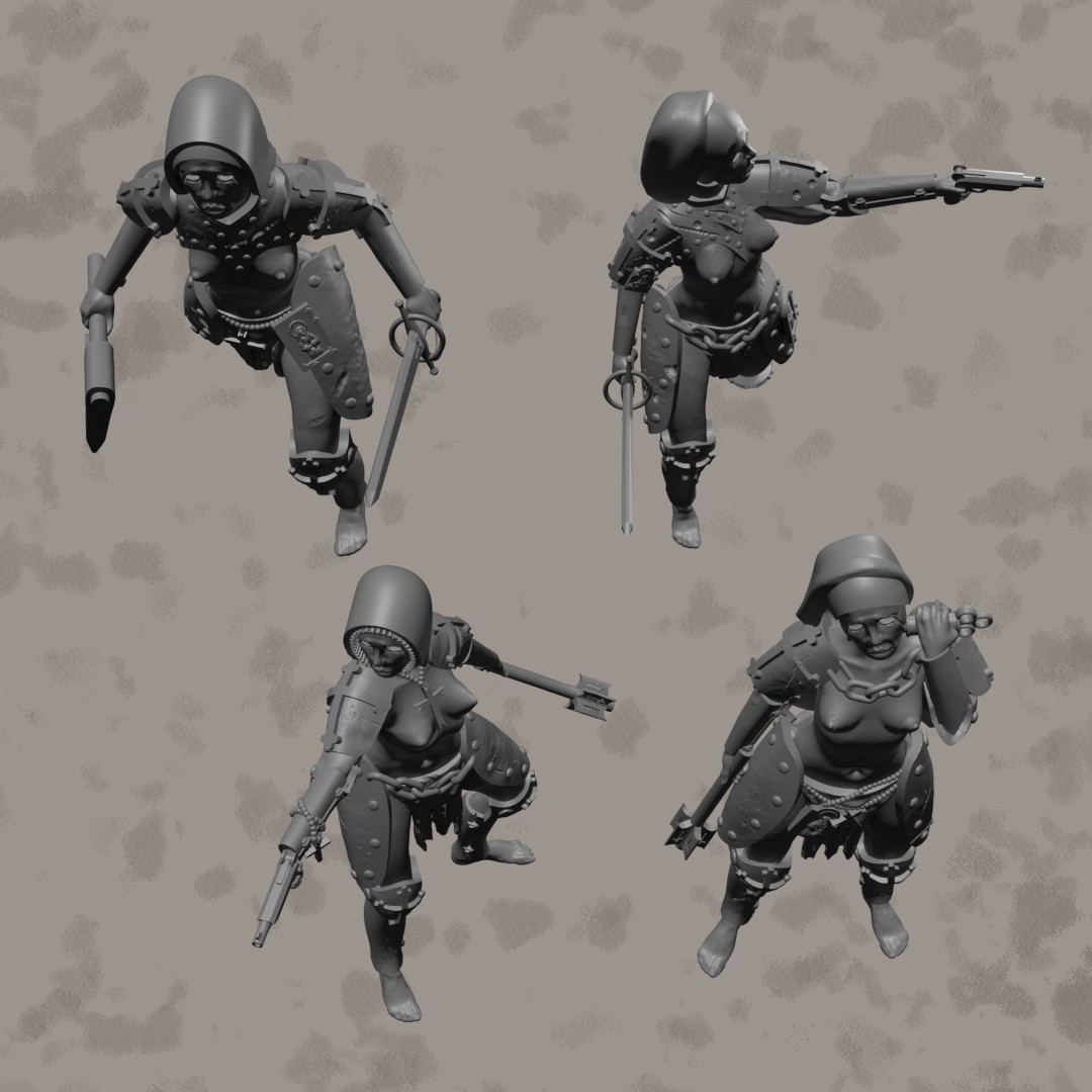 Battle nuns by Corvux - Image 5