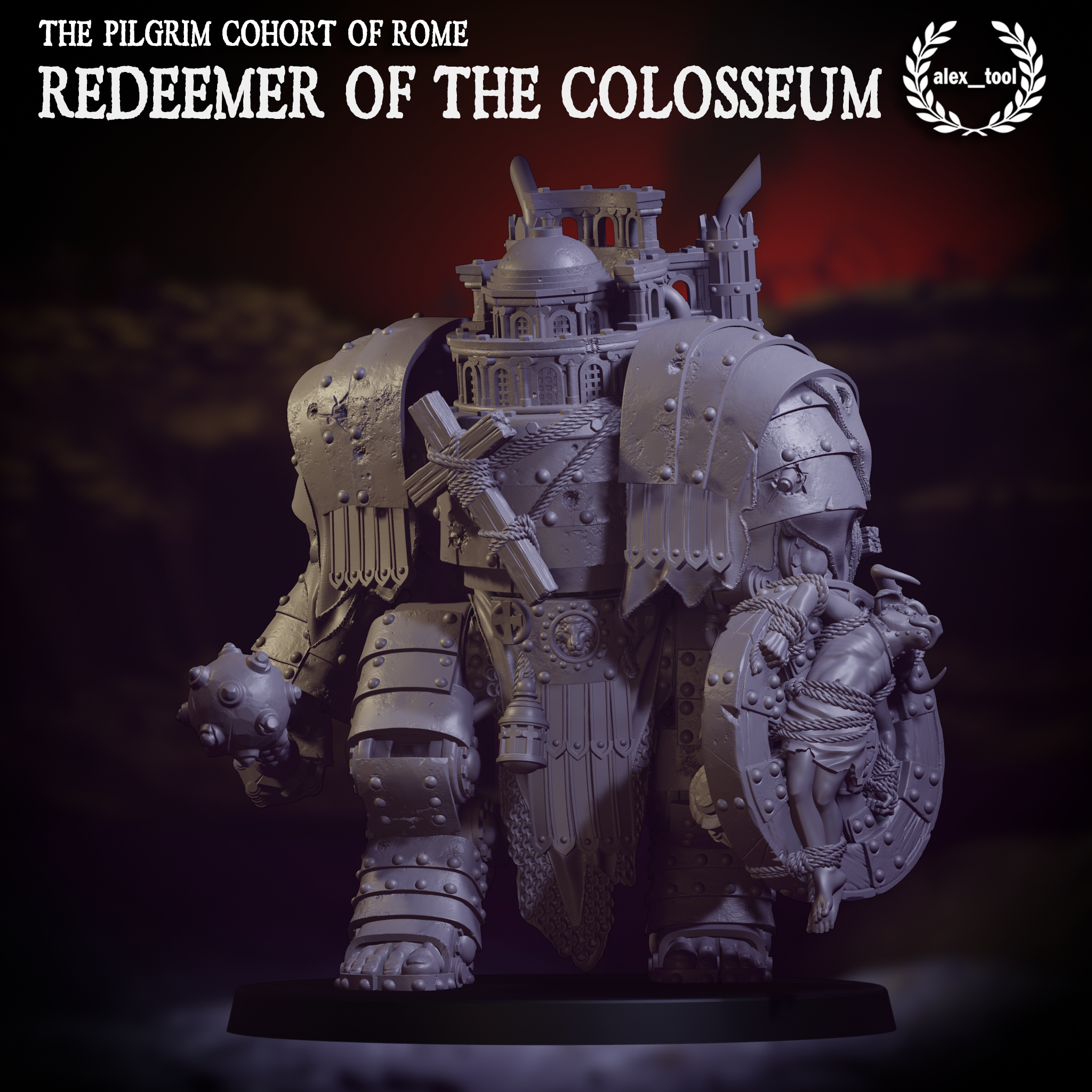 REDEEMER OF THE COLOSSEUM by AlexTool, is a proxy for Anchorite Shrine, in Trench Pilgrims.