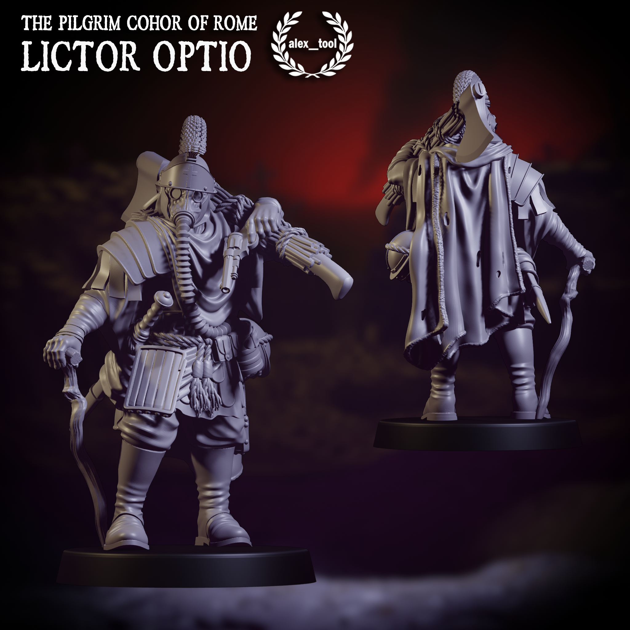 LICTOR OPTIO by AlexTool, is a proxy for Trench Cleric, in The Principality of New Antioch.