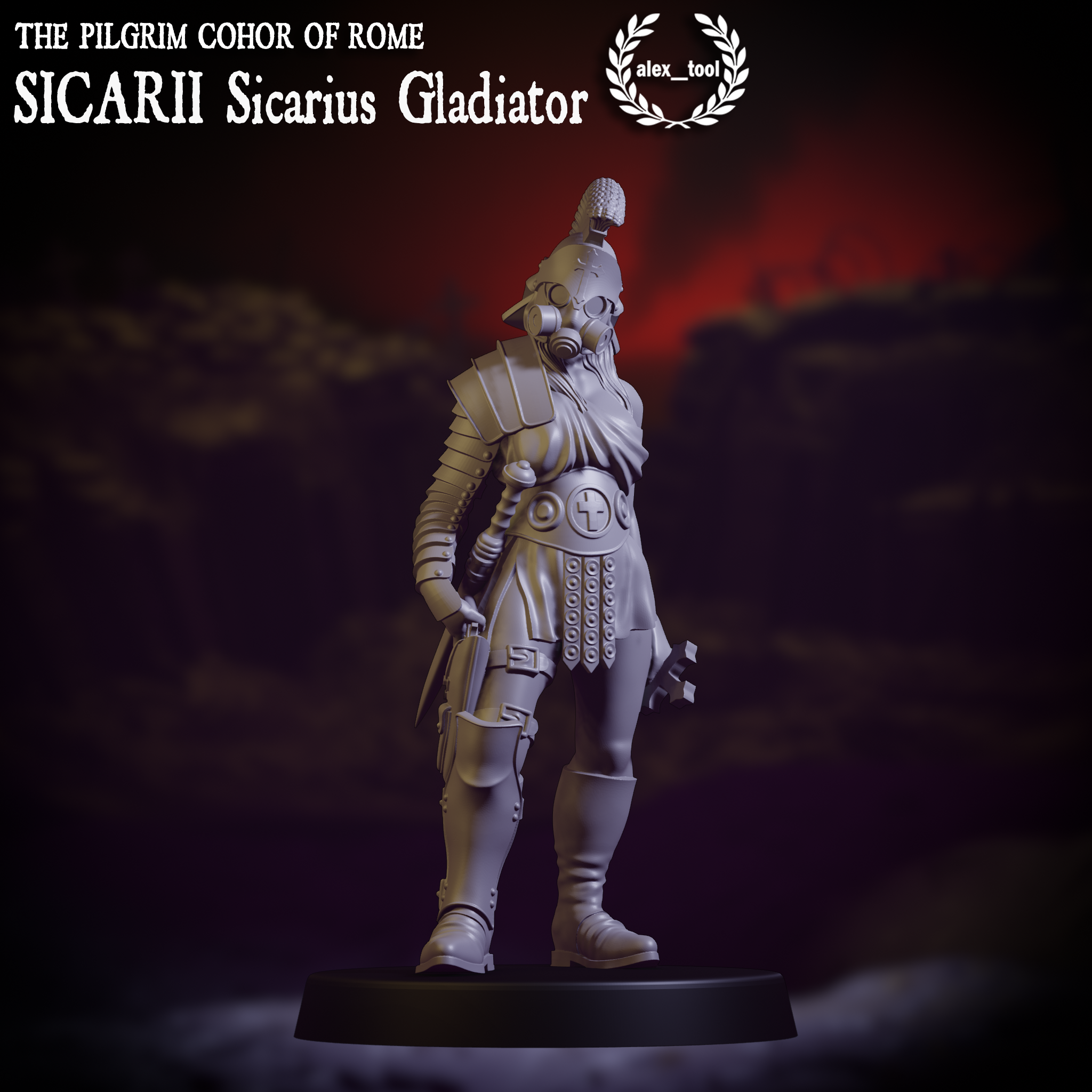 SICARII Sicarius Gladiator by AlexTool, is a proxy for Combat Medic, in The Principality of New Antioch.