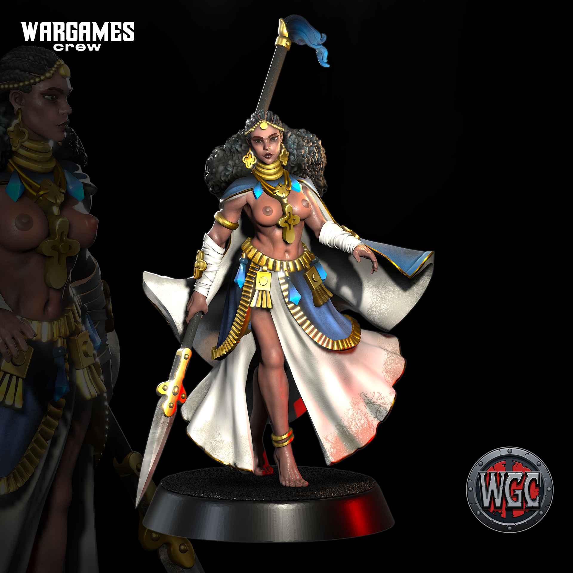 Abyssinian Colonial Phalanx Regulars - NSFW Only Nuns Ember in Step by WargamesCrew, is a proxy for Shocktrooper, Yeoman, in The Principality of New Antioch.