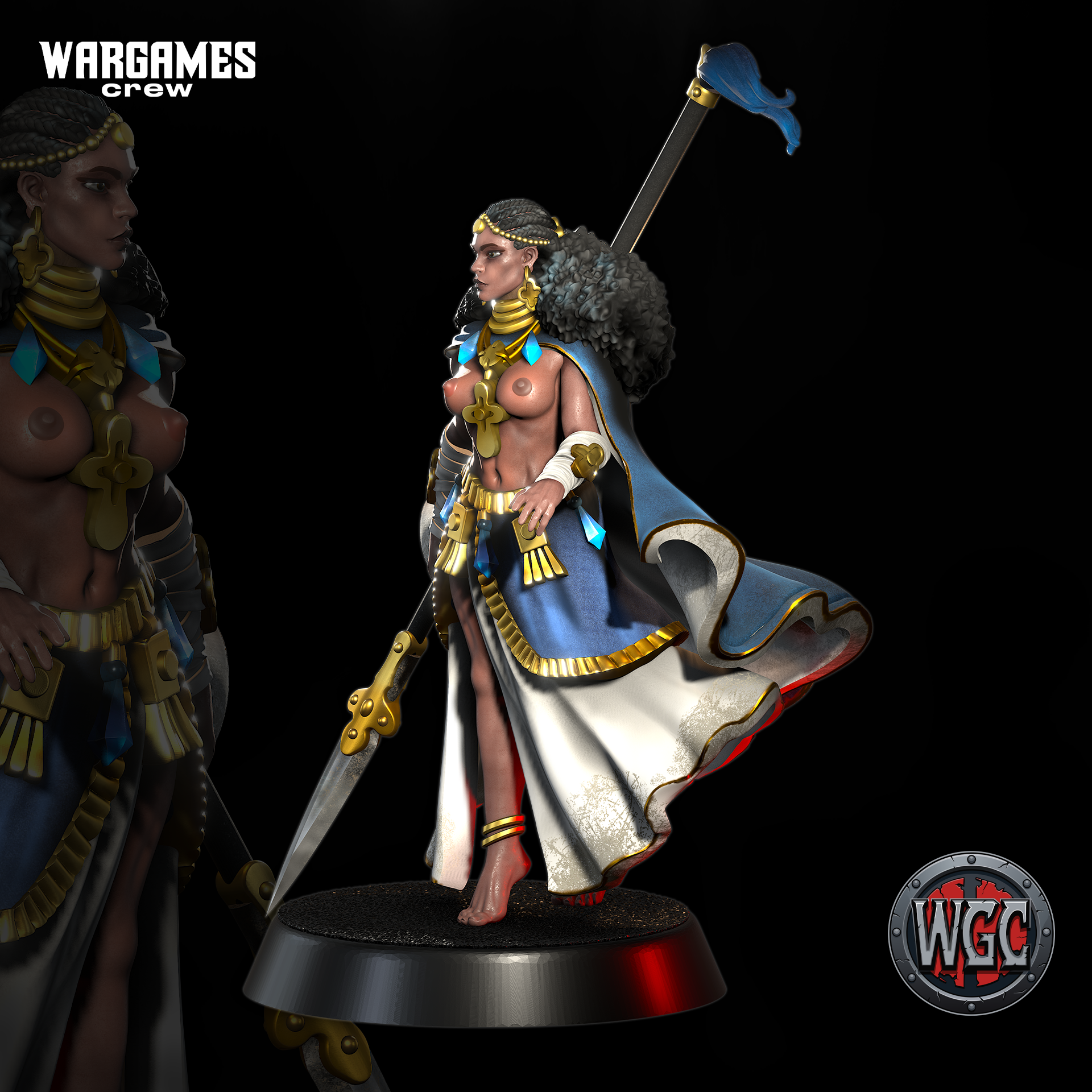 Abyssinian Colonial Phalanx Regulars - NSFW Only Nuns Ember in Step by WargamesCrew - Image 3