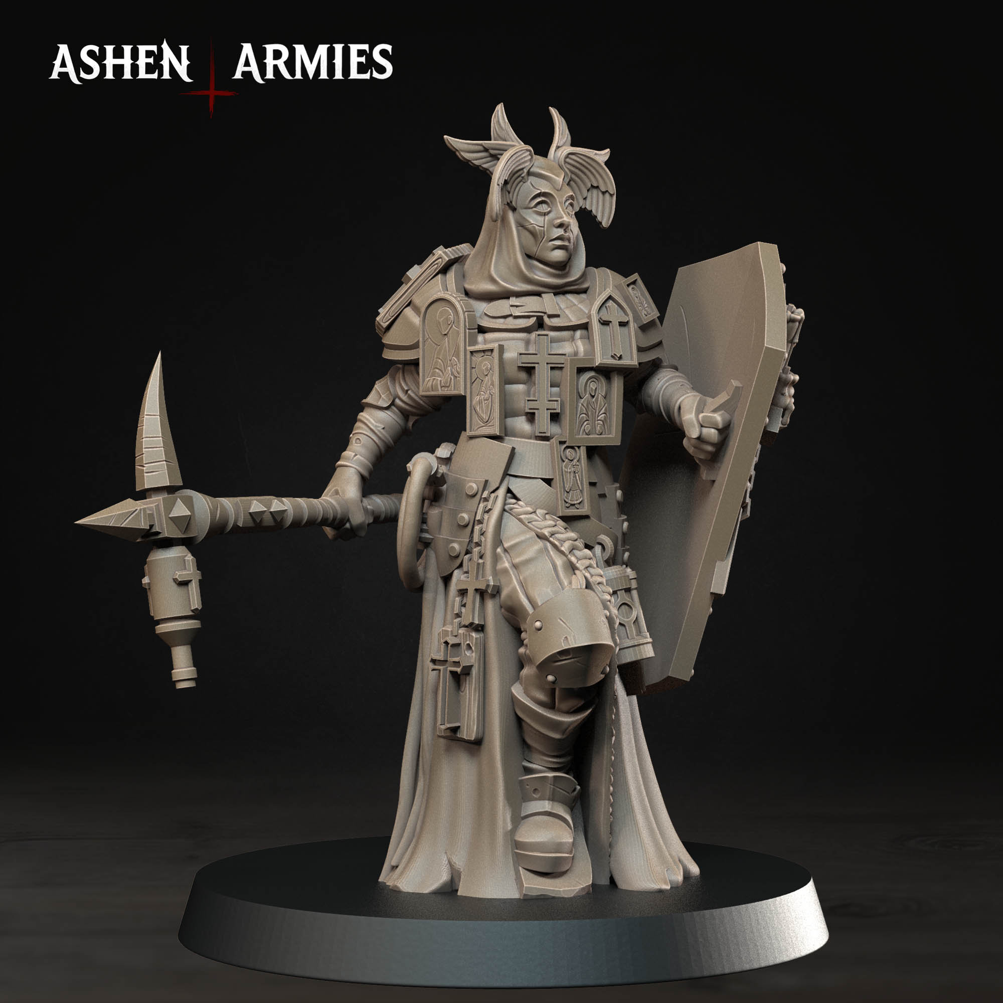 Bleeding Procession - Castigator (Hammer) (4 Versions) by Ashen Armies - Image 3