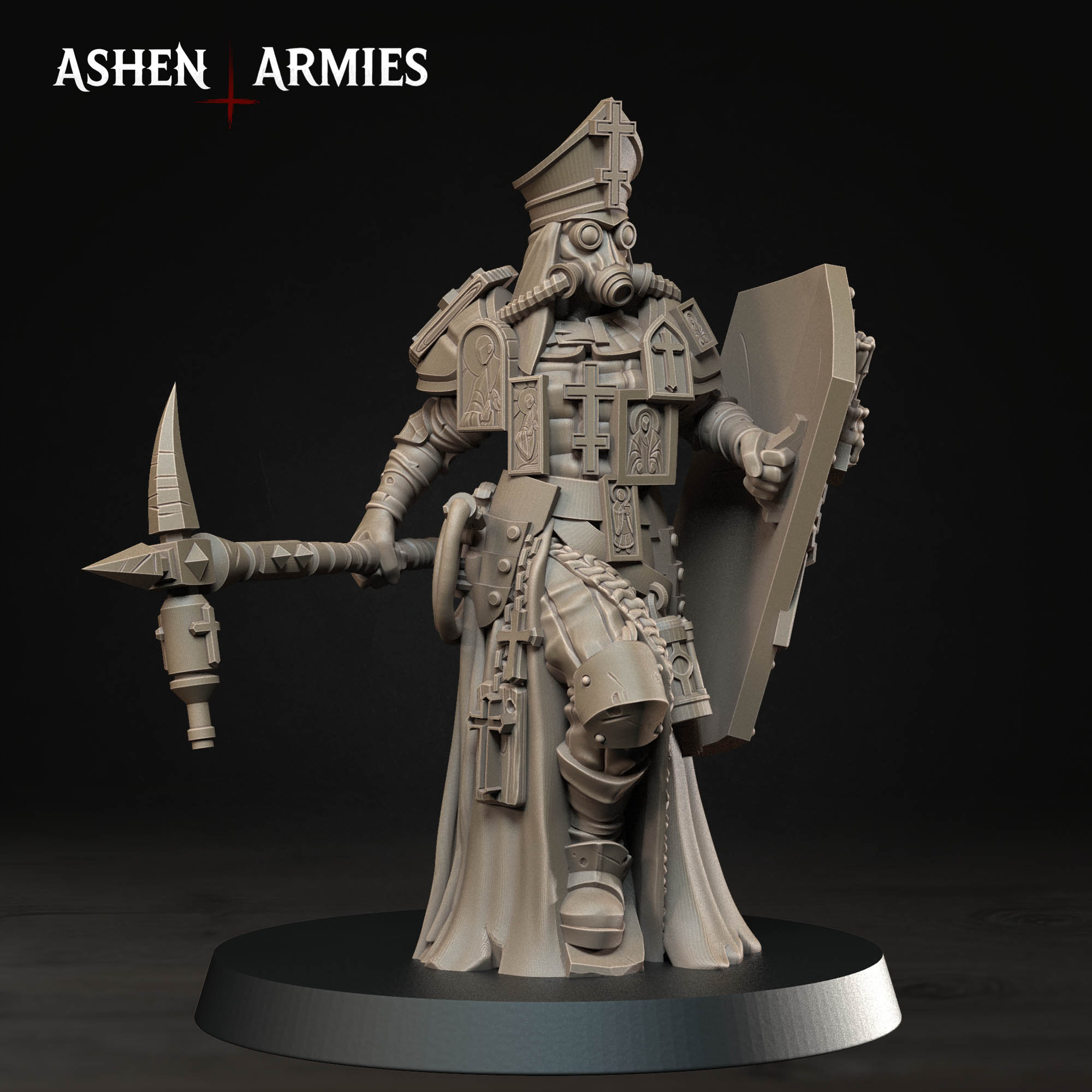 Bleeding Procession - Castigator (Hammer) (4 Versions) by Ashen Armies - Image 5