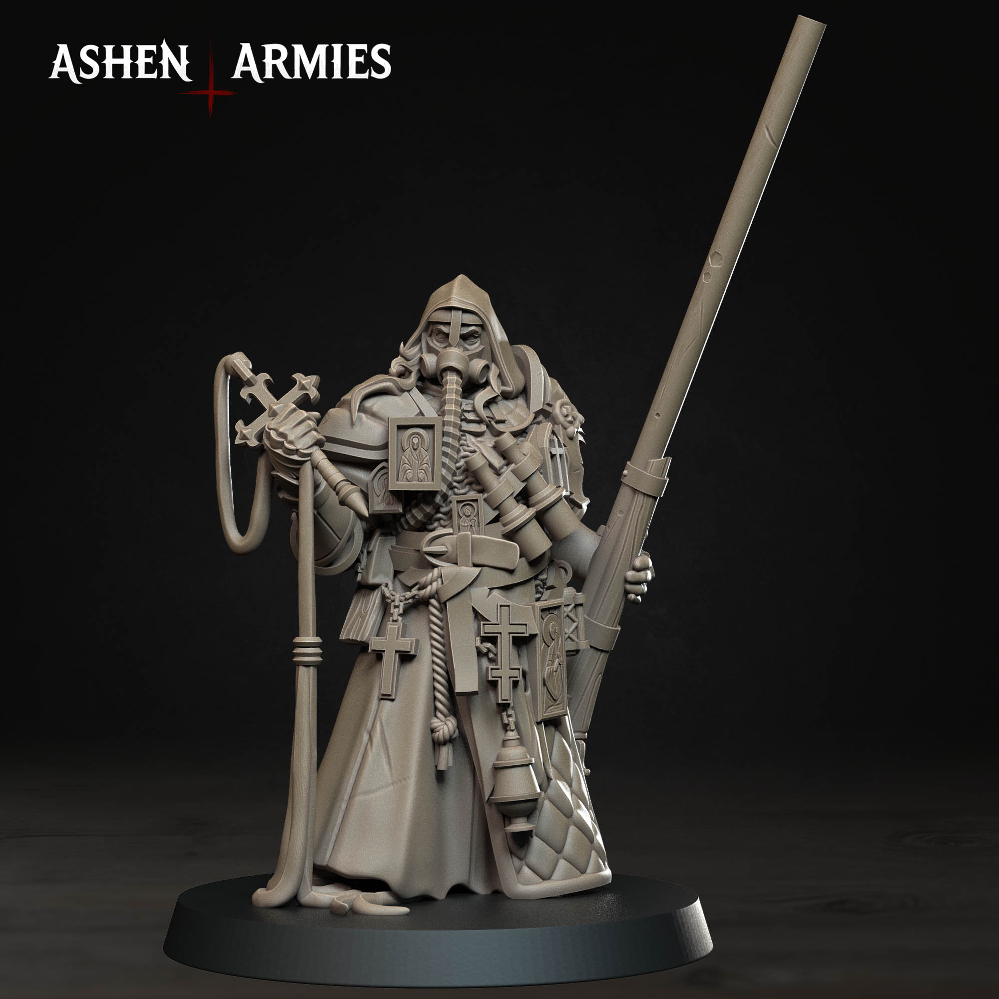 Bleeding Procession - Castigator (Punt Gun) (3 Versions) by Ashen Armies - Image 5